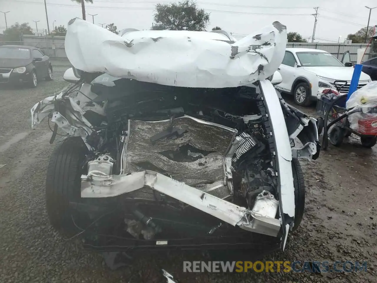 5 Photograph of a damaged car 5NMS24AJ7MH318303 HYUNDAI SANTA FE 2021