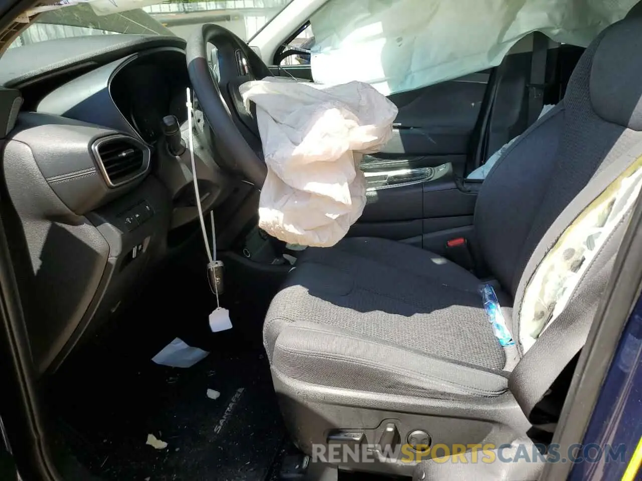 7 Photograph of a damaged car 5NMS24AJ7MH365072 HYUNDAI SANTA FE 2021