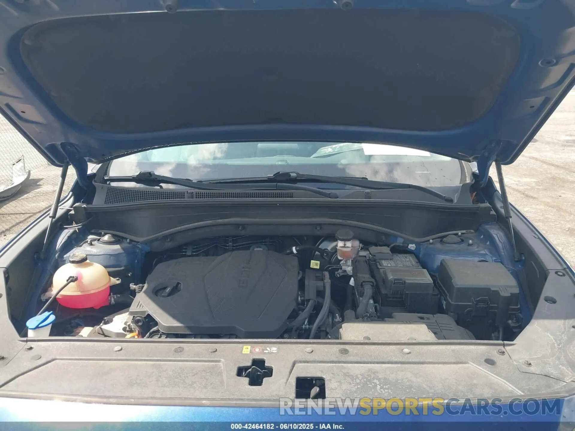 10 Photograph of a damaged car 5NMS24AJ8MH336096 HYUNDAI SANTA FE 2021