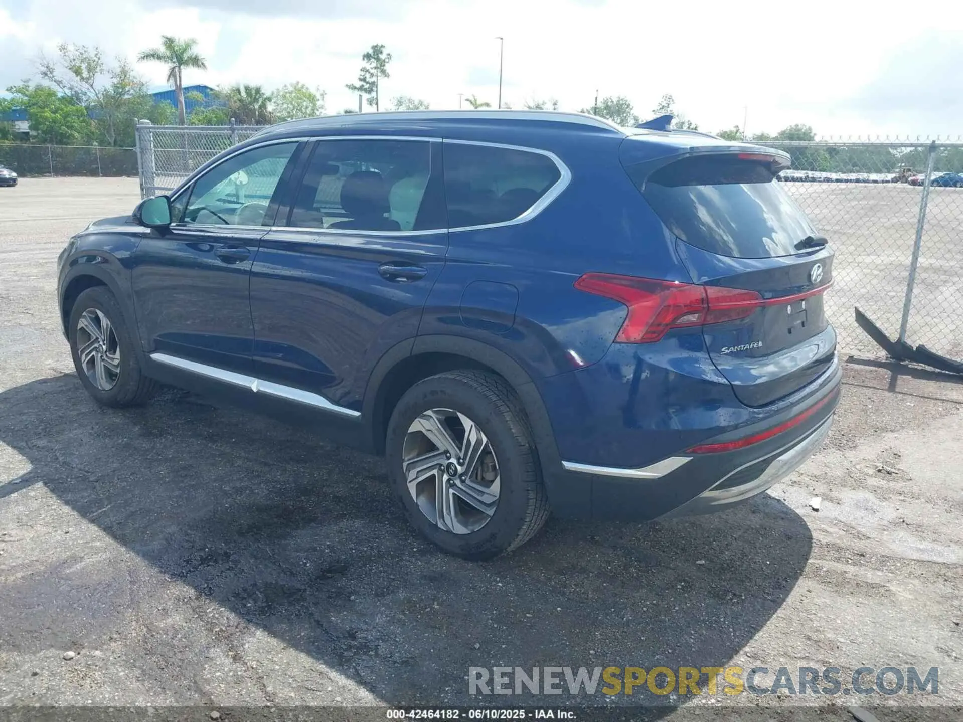3 Photograph of a damaged car 5NMS24AJ8MH336096 HYUNDAI SANTA FE 2021