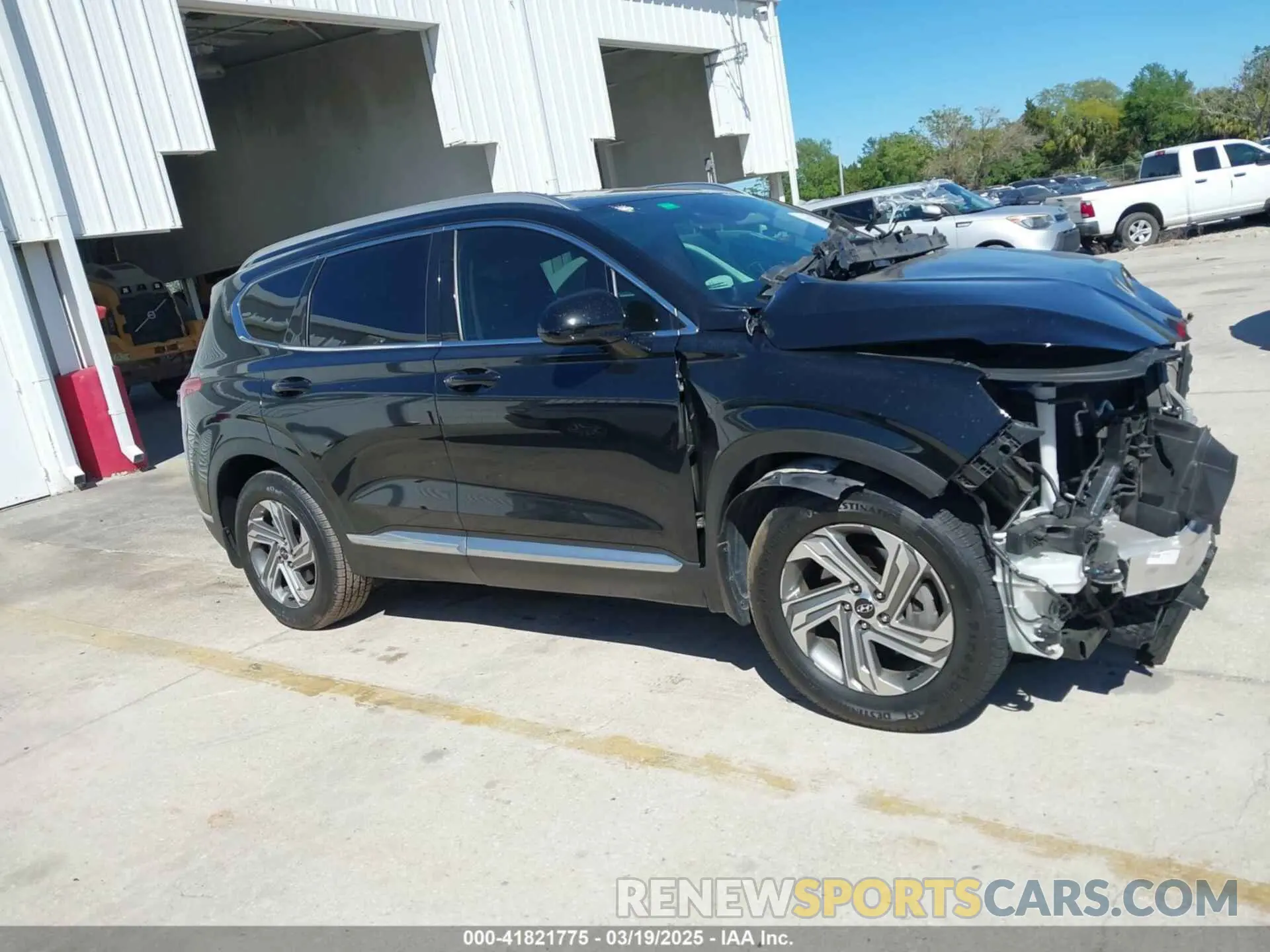 14 Photograph of a damaged car 5NMS24AJ9MH331876 HYUNDAI SANTA FE 2021