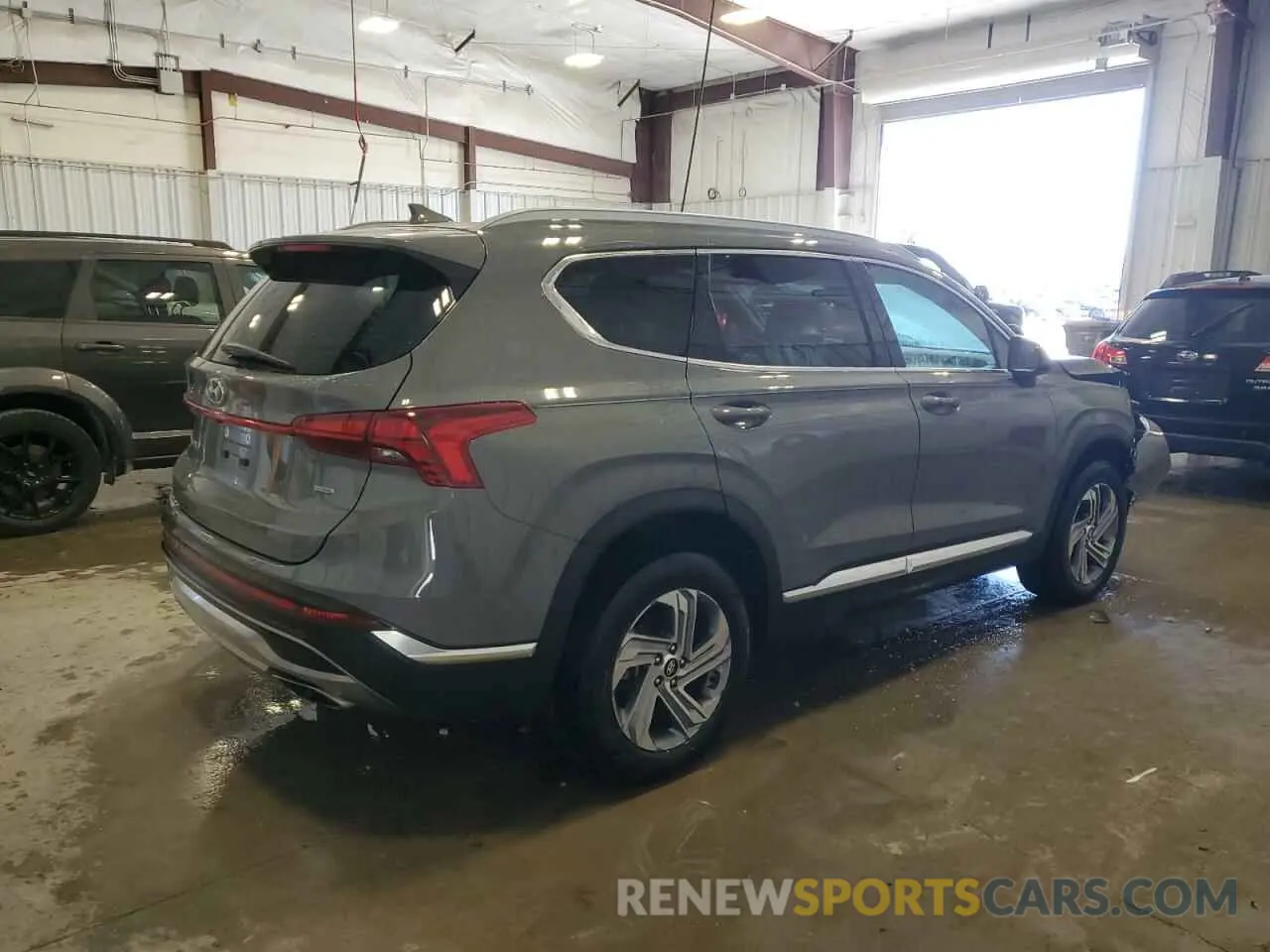 3 Photograph of a damaged car 5NMS2DAJ1MH311539 HYUNDAI SANTA FE 2021