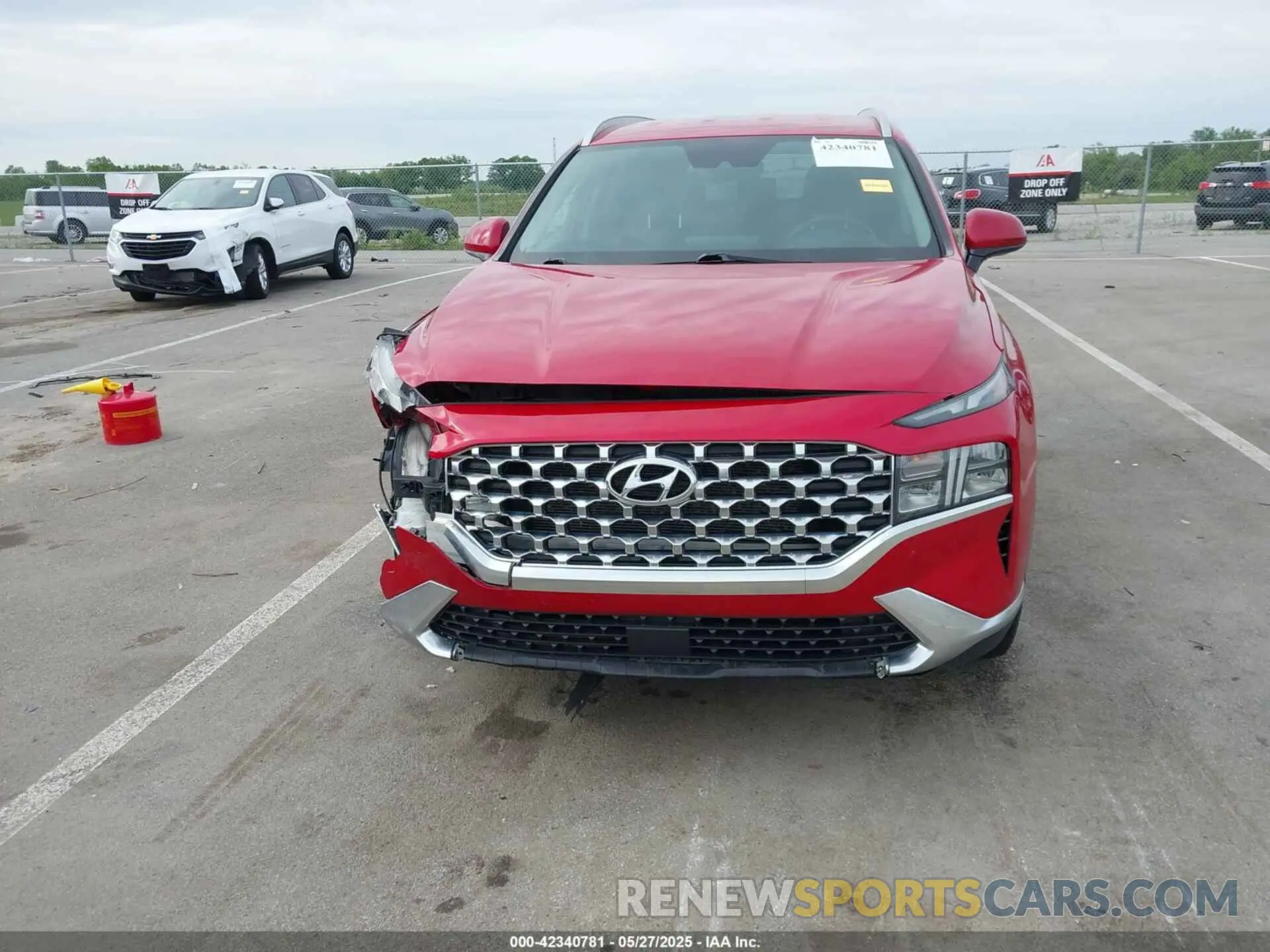 12 Photograph of a damaged car 5NMS2DAJ2MH321366 HYUNDAI SANTA FE 2021