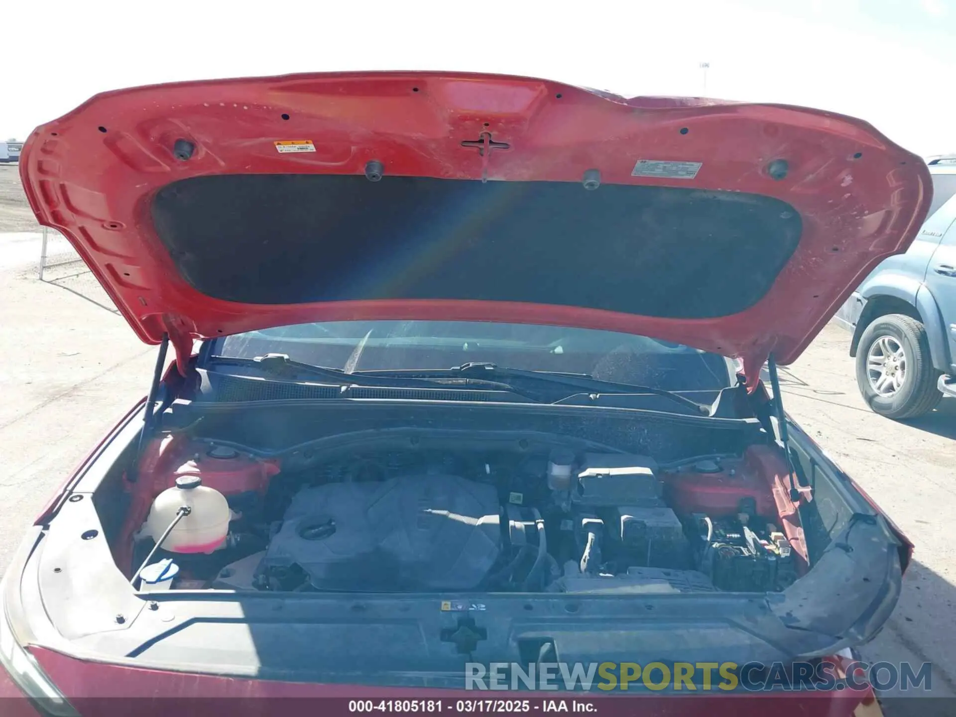 10 Photograph of a damaged car 5NMS2DAJ2MH348101 HYUNDAI SANTA FE 2021