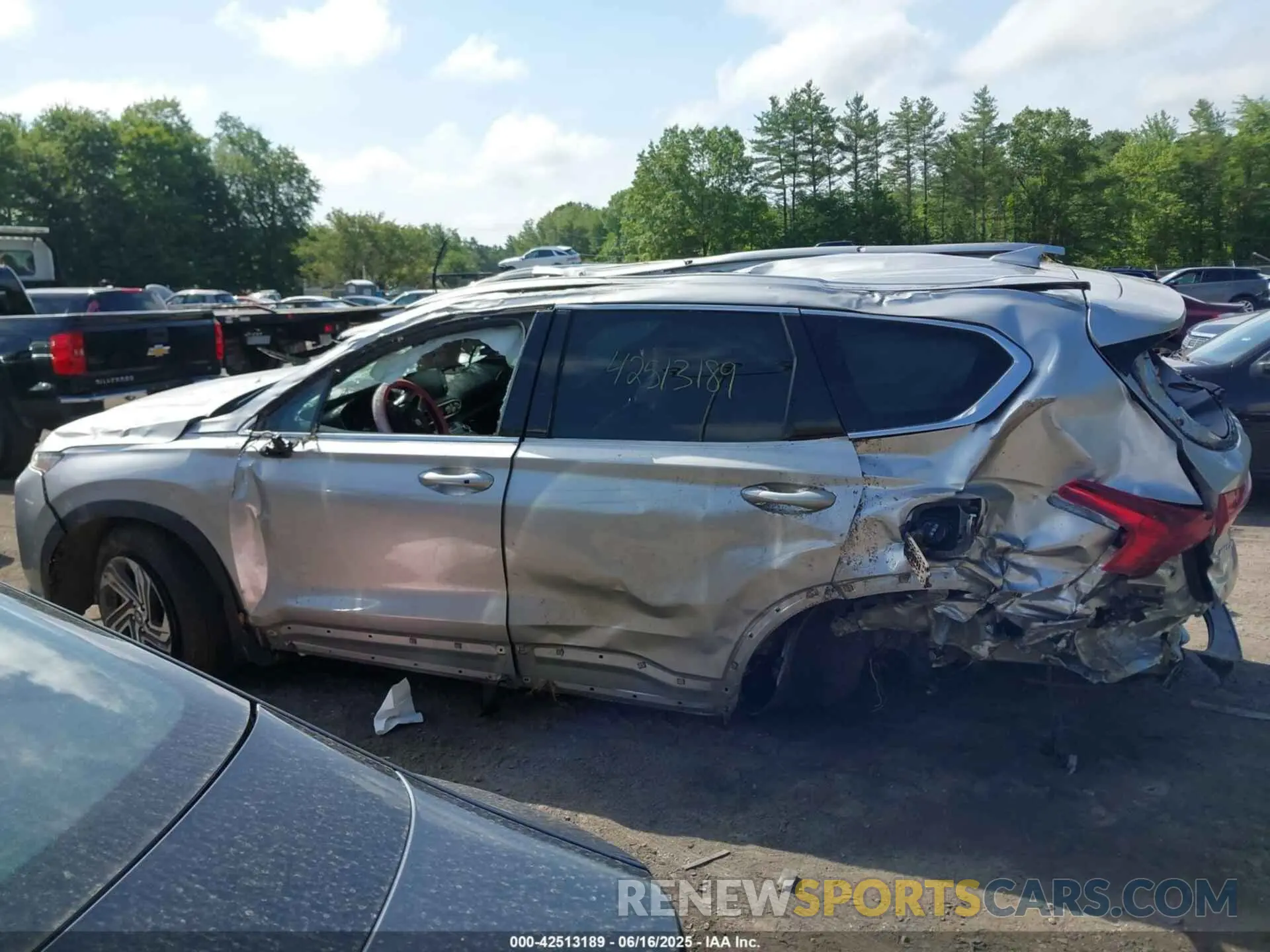 14 Photograph of a damaged car 5NMS2DAJ5MH343958 HYUNDAI SANTA FE 2021