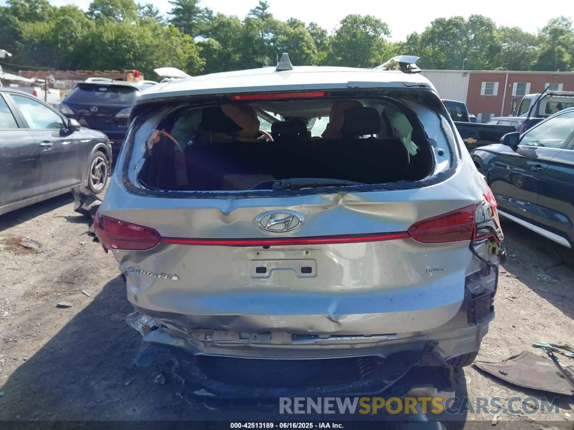 16 Photograph of a damaged car 5NMS2DAJ5MH343958 HYUNDAI SANTA FE 2021