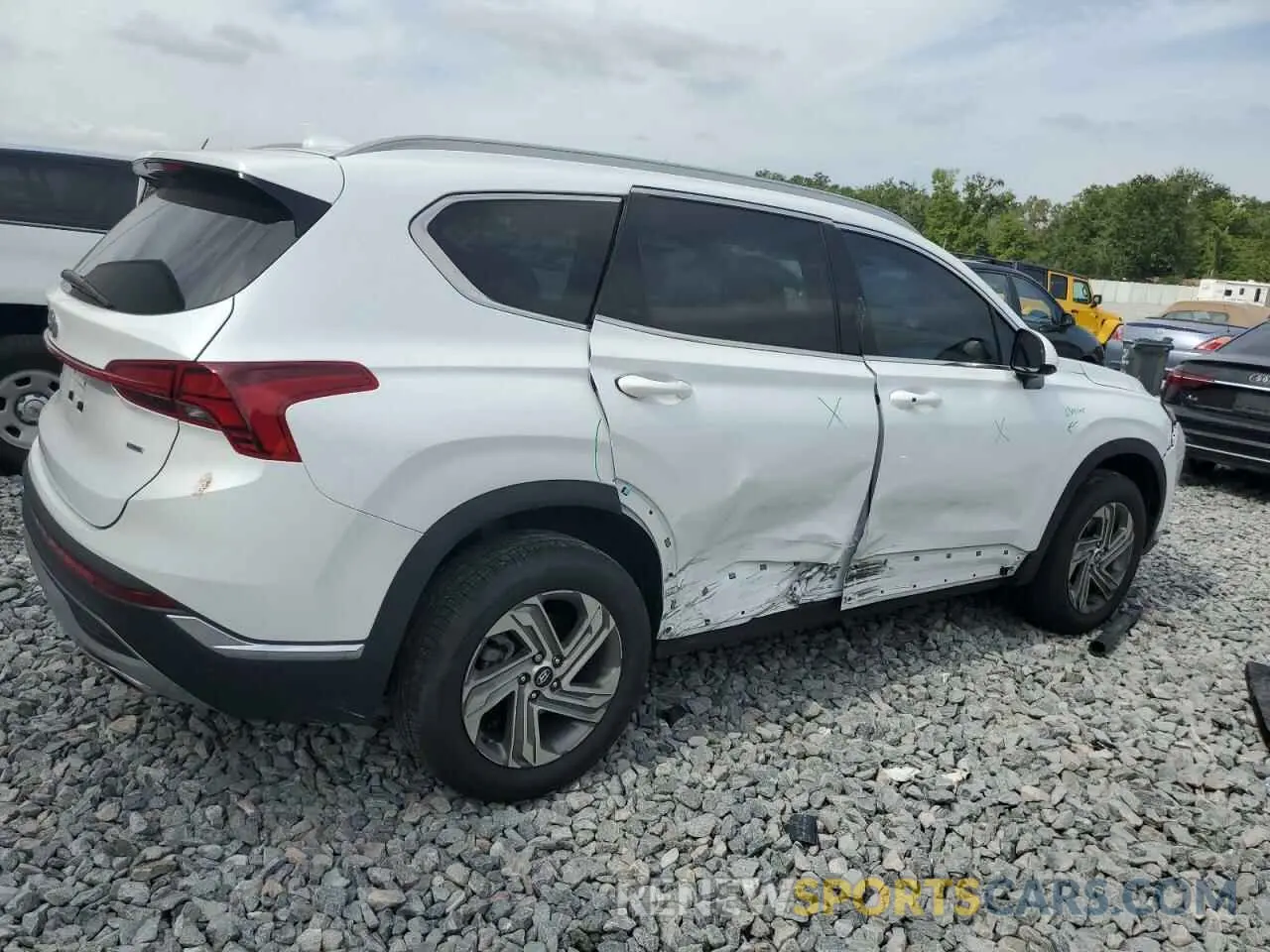 3 Photograph of a damaged car 5NMS2DAJ5MH346472 HYUNDAI SANTA FE 2021