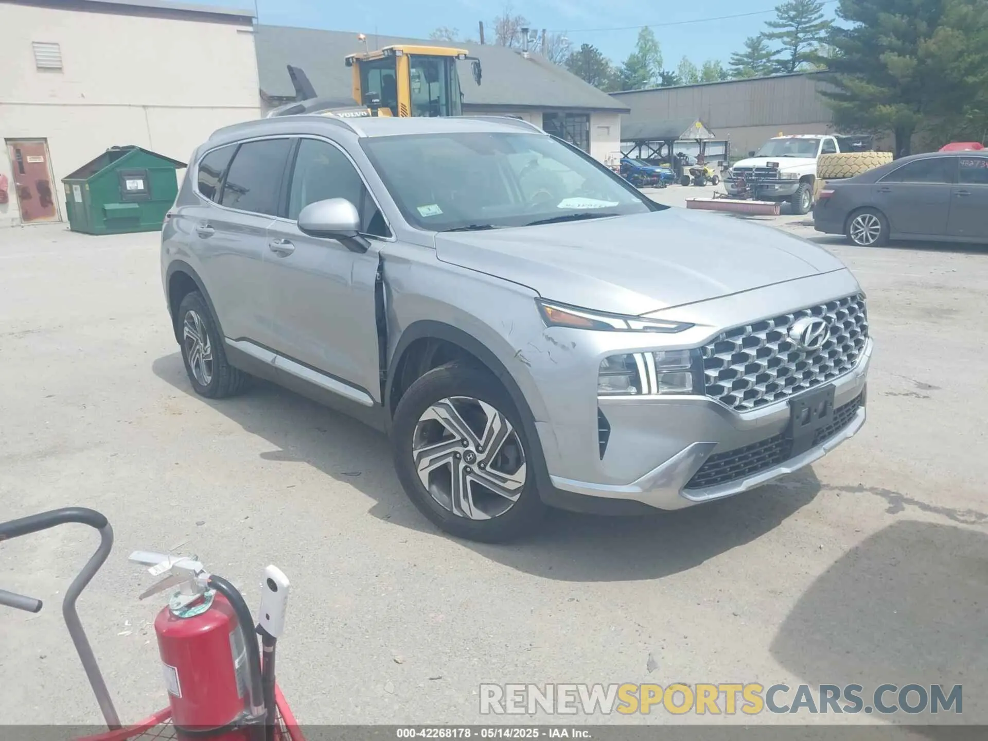1 Photograph of a damaged car 5NMS2DAJ5MH360274 HYUNDAI SANTA FE 2021