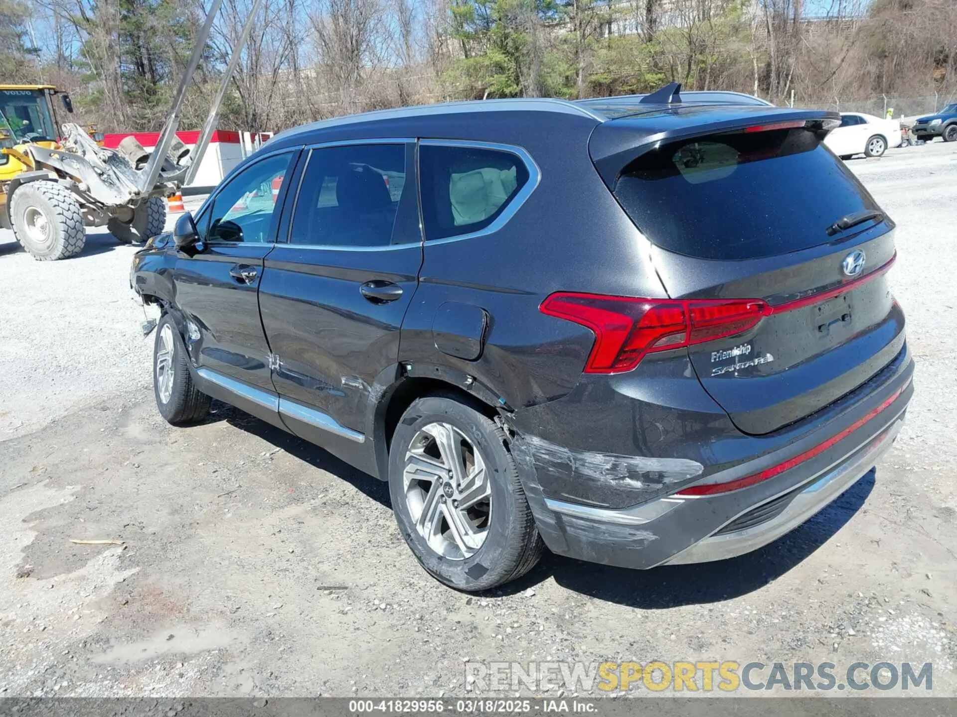 3 Photograph of a damaged car 5NMS2DAJ6MH346514 HYUNDAI SANTA FE 2021