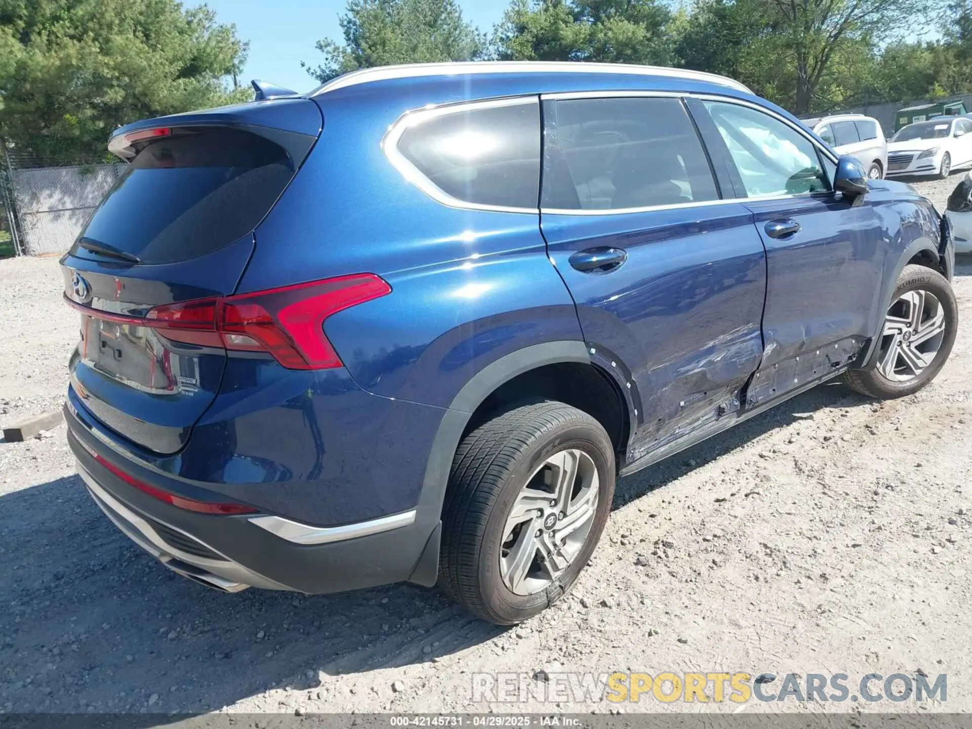 4 Photograph of a damaged car 5NMS2DAJ6MH346559 HYUNDAI SANTA FE 2021