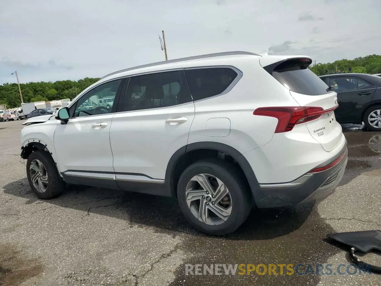 2 Photograph of a damaged car 5NMS2DAJ9MH310574 HYUNDAI SANTA FE 2021