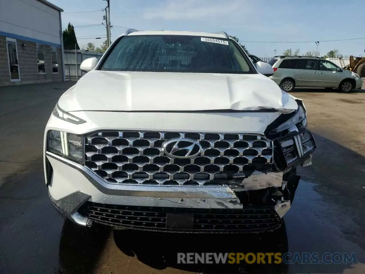 5 Photograph of a damaged car 5NMS2DAJ9MH322210 HYUNDAI SANTA FE 2021