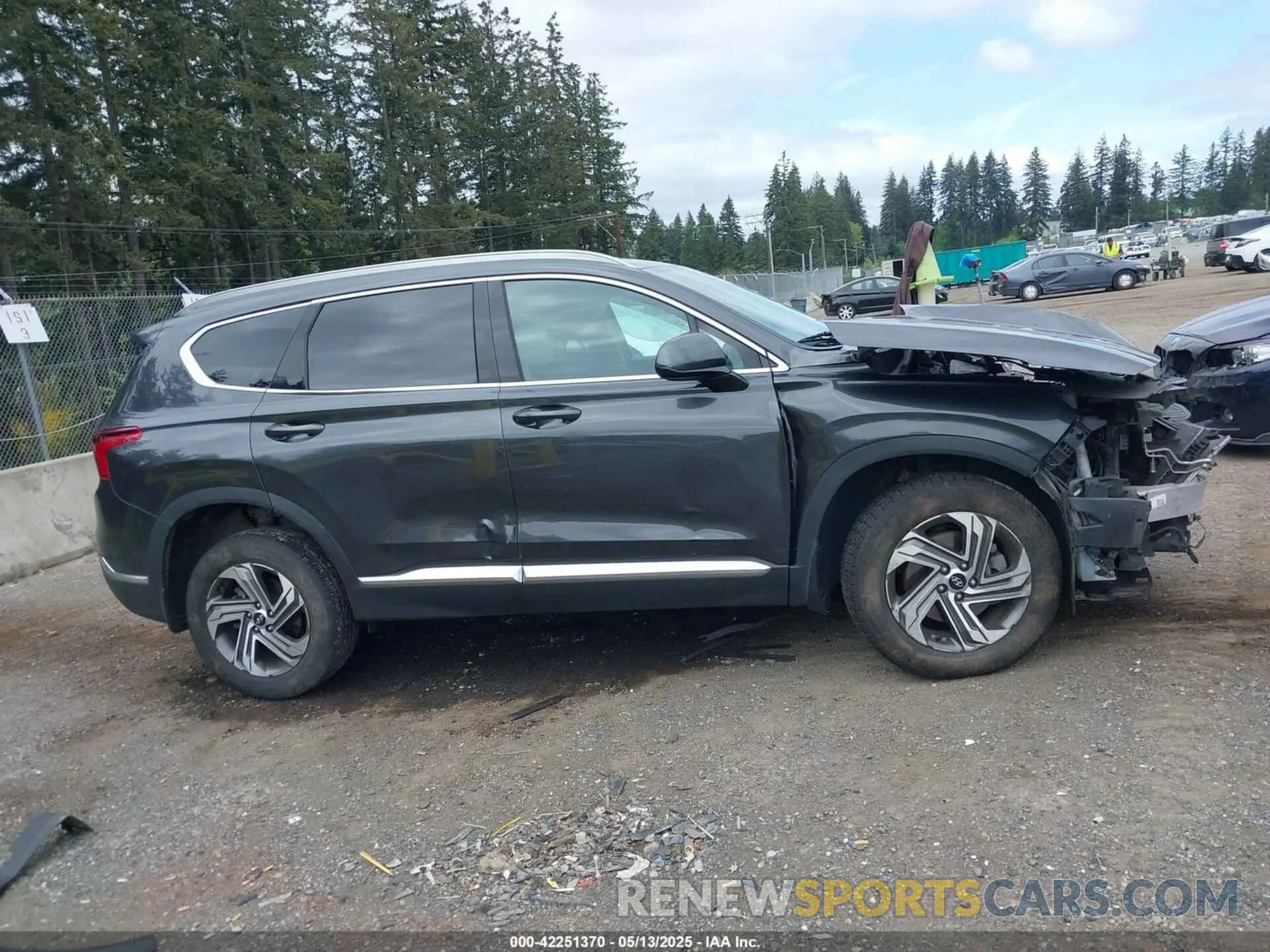 13 Photograph of a damaged car 5NMS2DAJXMH339730 HYUNDAI SANTA FE 2021