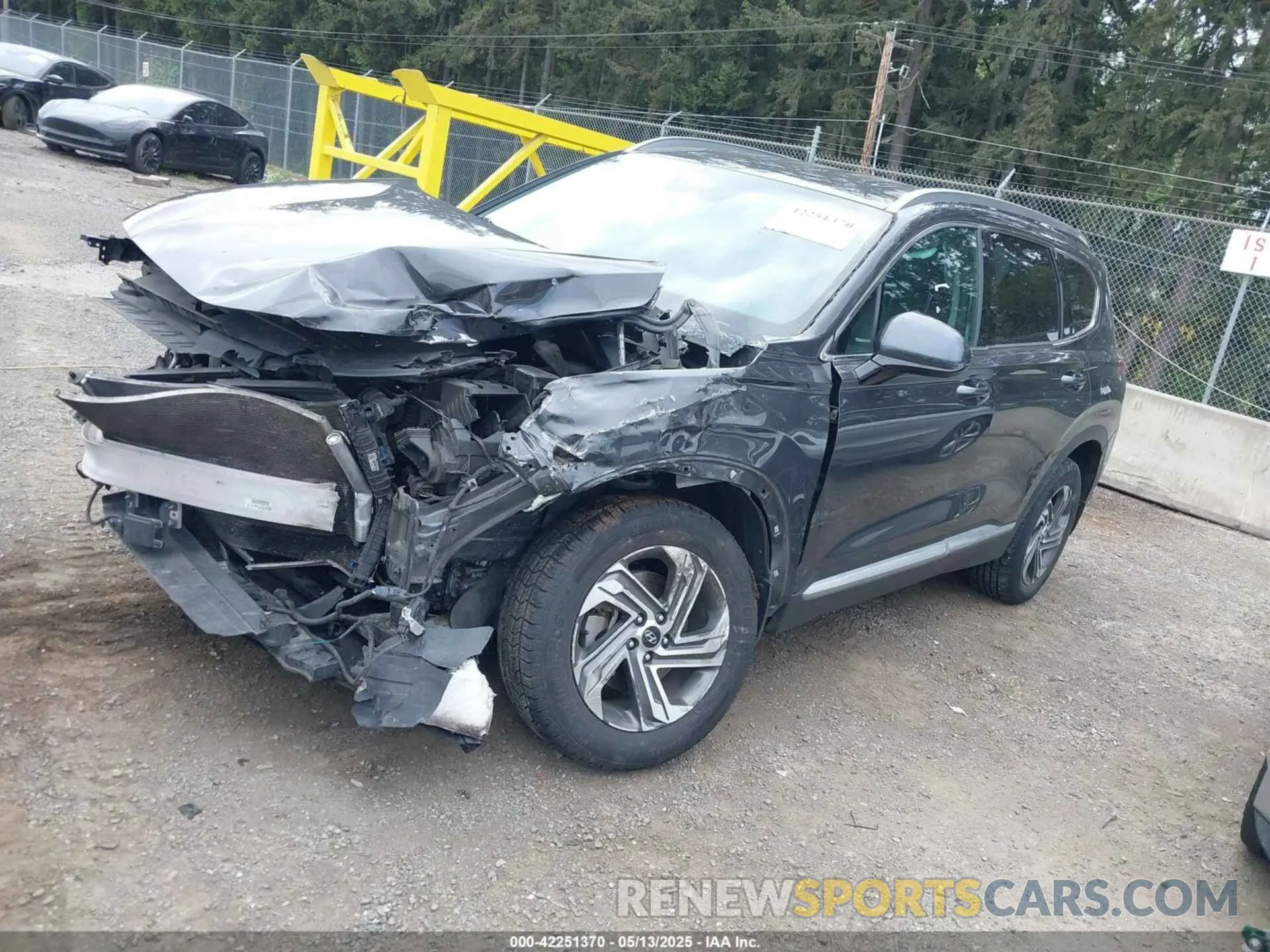2 Photograph of a damaged car 5NMS2DAJXMH339730 HYUNDAI SANTA FE 2021
