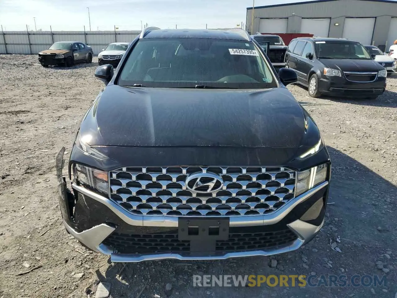 5 Photograph of a damaged car 5NMS2DAJXMH370458 HYUNDAI SANTA FE 2021
