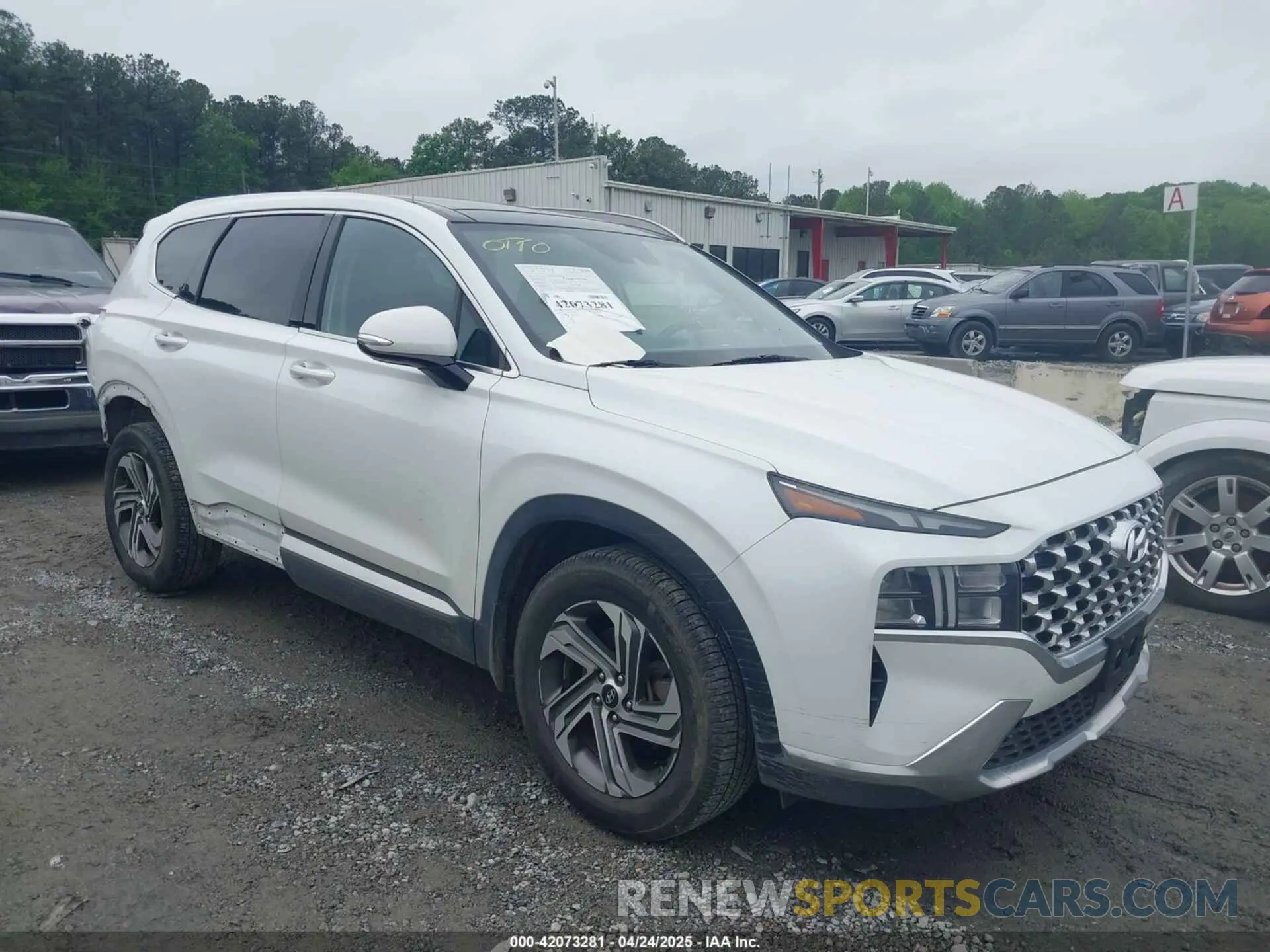 1 Photograph of a damaged car 5NMS34AJ1MH369373 HYUNDAI SANTA FE 2021