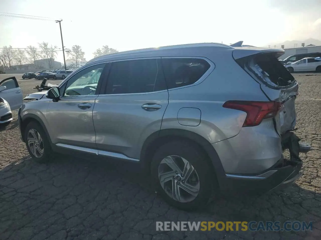 2 Photograph of a damaged car 5NMS34AJ5MH321004 HYUNDAI SANTA FE 2021