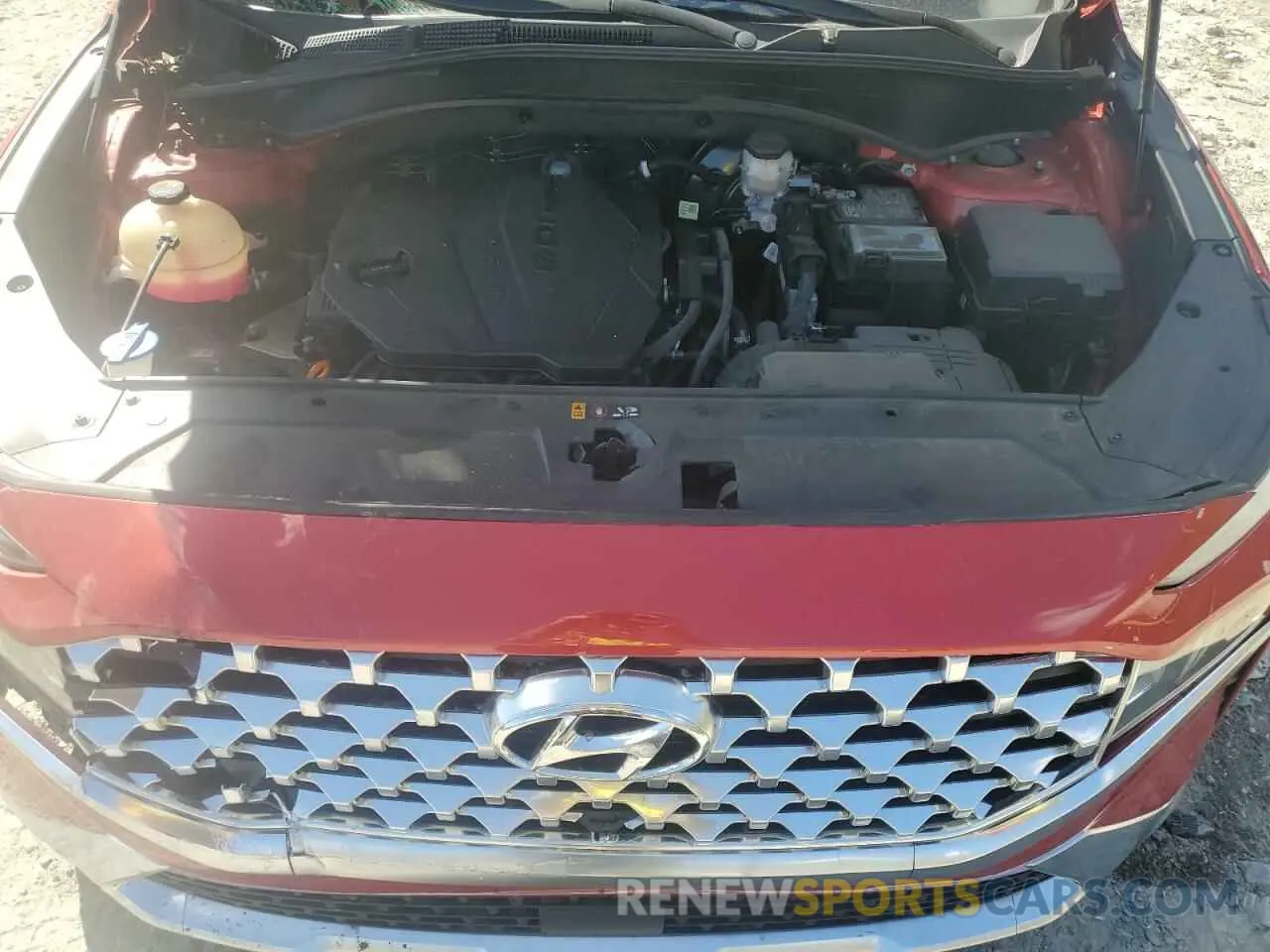 13 Photograph of a damaged car 5NMS34AJ6MH334585 HYUNDAI SANTA FE 2021