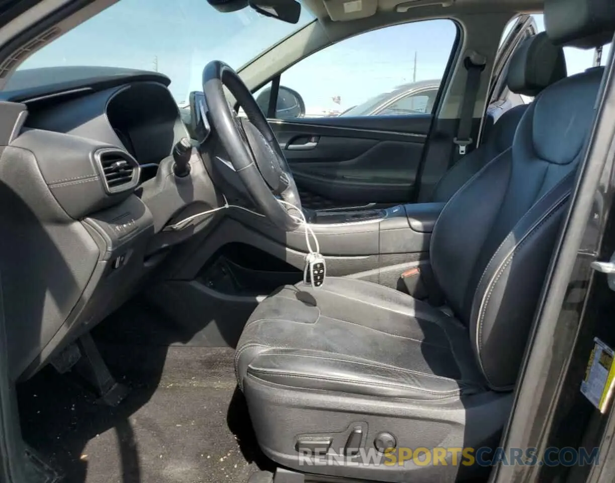 7 Photograph of a damaged car 5NMS34AJ7MH354747 HYUNDAI SANTA FE 2021