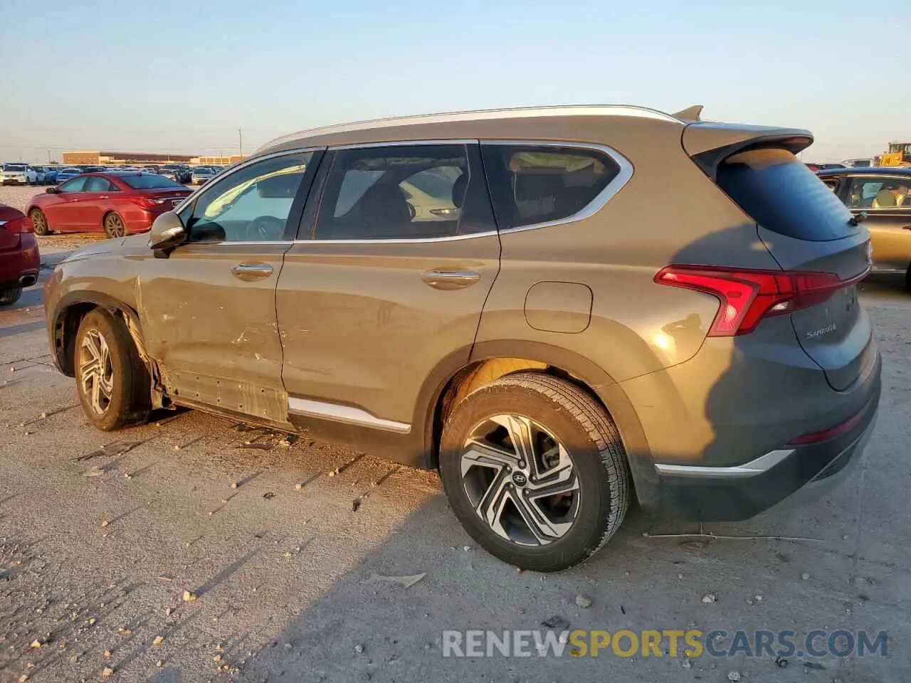 2 Photograph of a damaged car 5NMS34AJXMH315134 HYUNDAI SANTA FE 2021