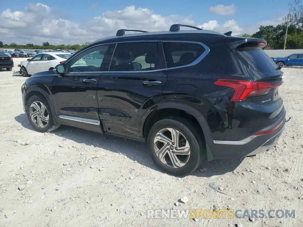 2 Photograph of a damaged car 5NMS34AJXMH365175 HYUNDAI SANTA FE 2021