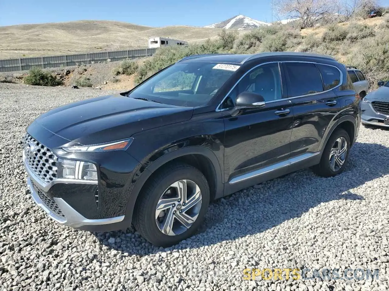 1 Photograph of a damaged car 5NMS3DAJ0MH321735 HYUNDAI SANTA FE 2021