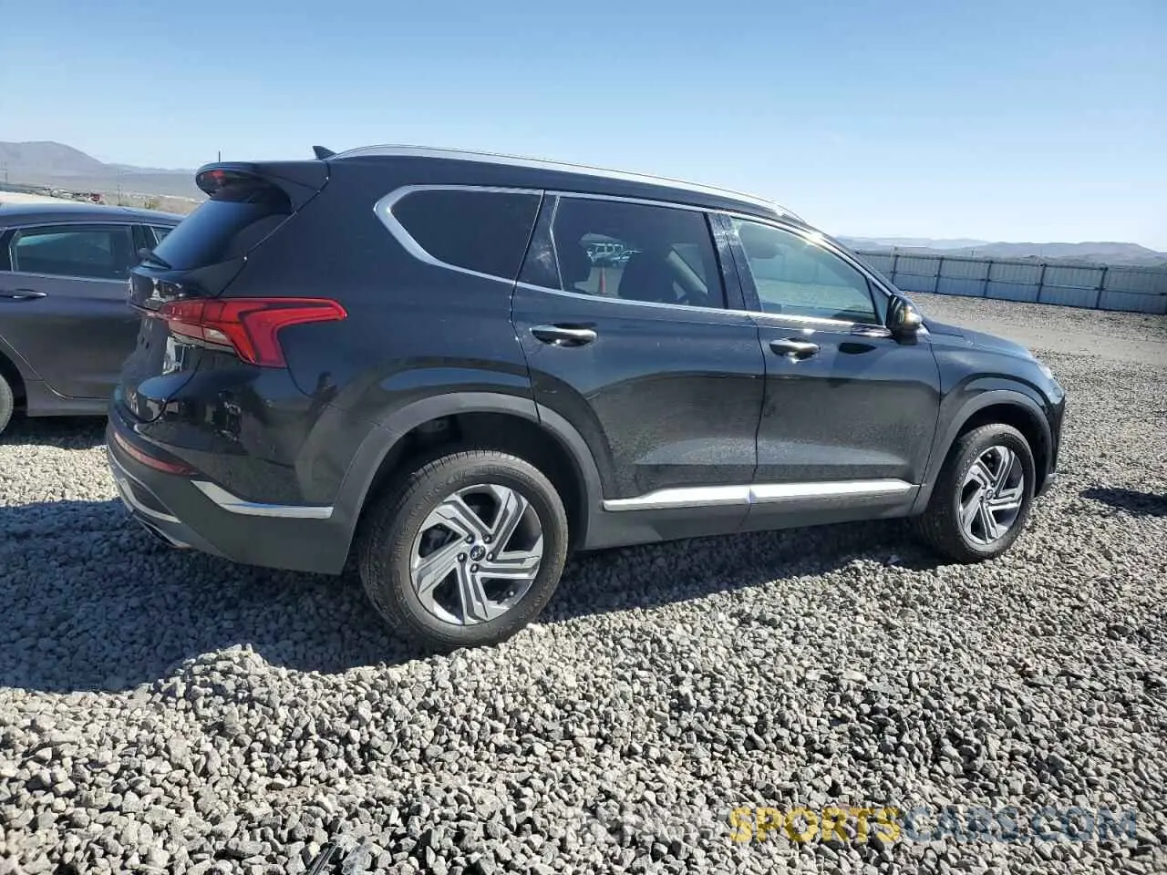 3 Photograph of a damaged car 5NMS3DAJ0MH321735 HYUNDAI SANTA FE 2021