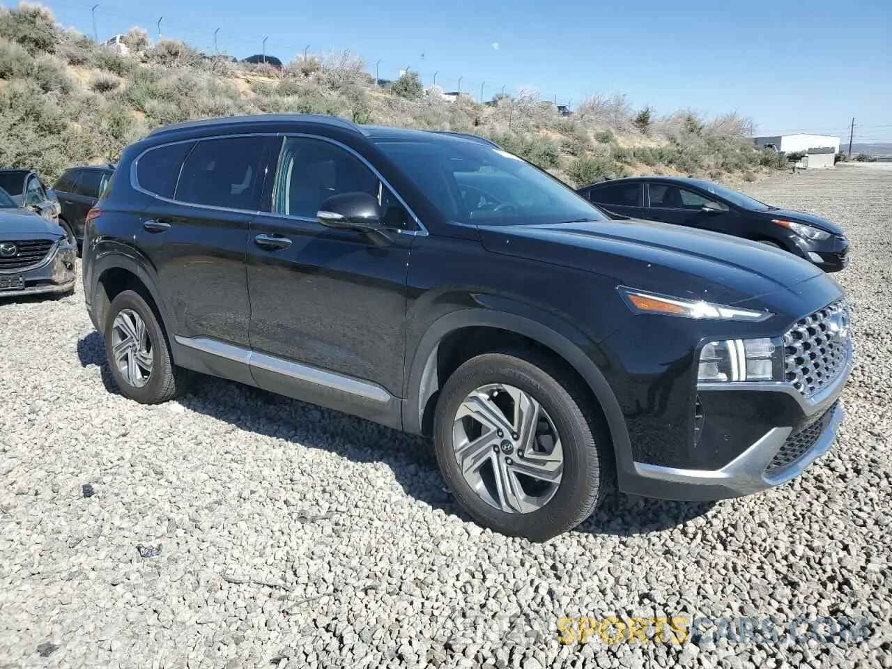 4 Photograph of a damaged car 5NMS3DAJ0MH321735 HYUNDAI SANTA FE 2021