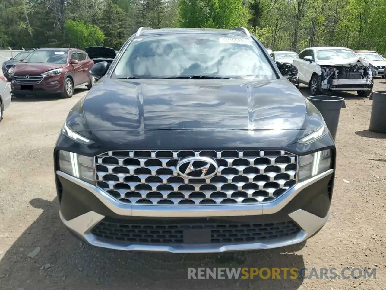 5 Photograph of a damaged car 5NMS3DAJ0MH327602 HYUNDAI SANTA FE 2021