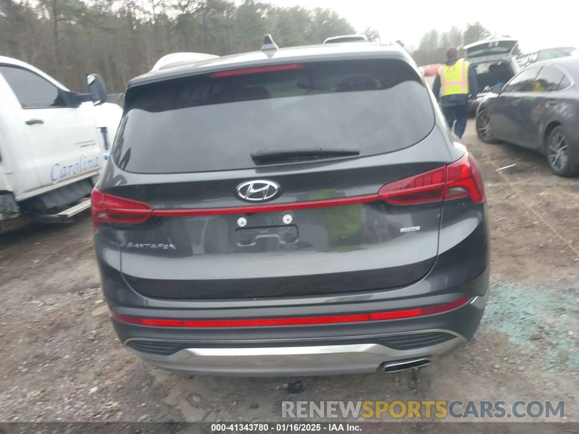 16 Photograph of a damaged car 5NMS3DAJ0MH340379 HYUNDAI SANTA FE 2021