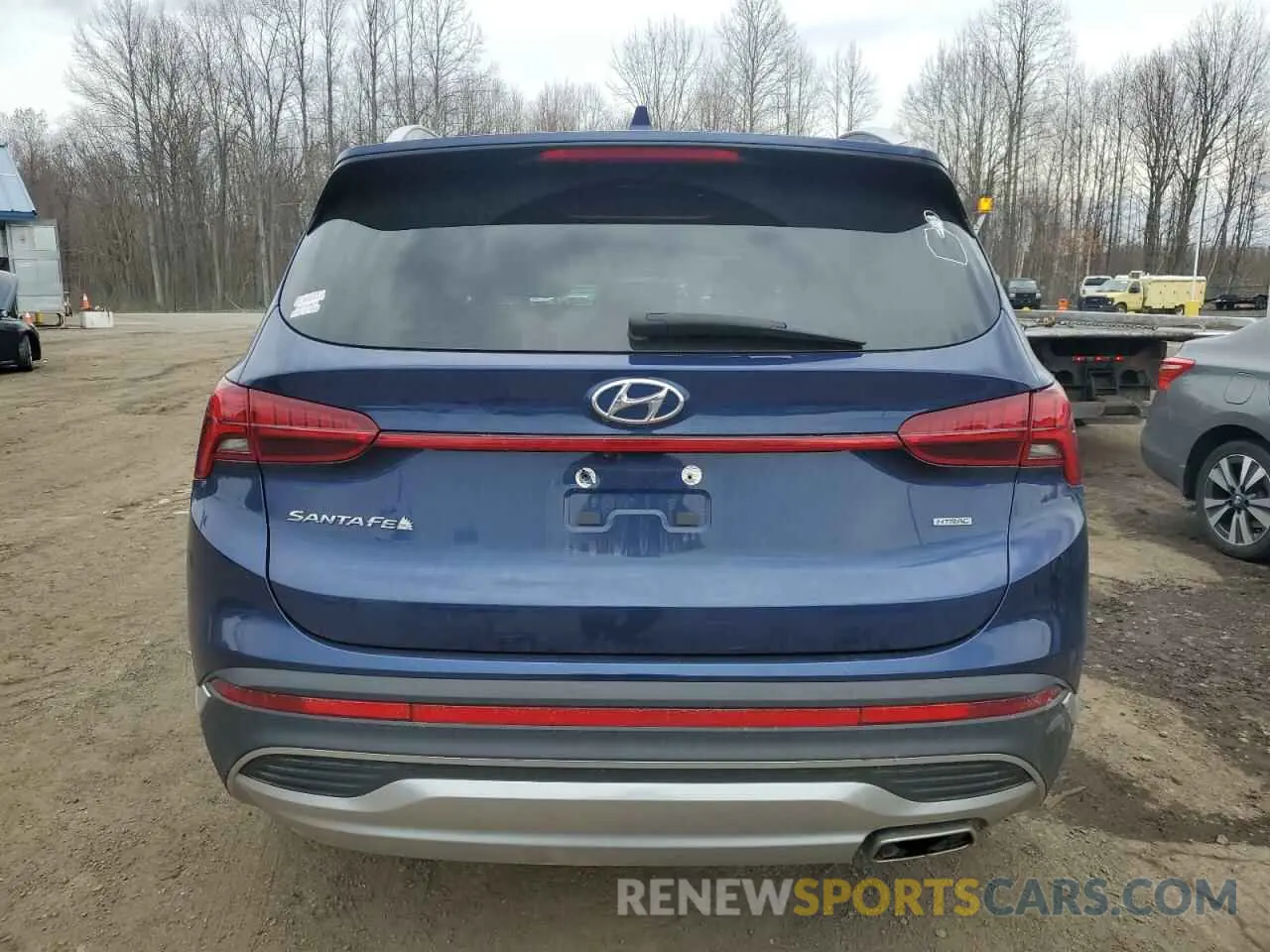 6 Photograph of a damaged car 5NMS3DAJ1MH345249 HYUNDAI SANTA FE 2021