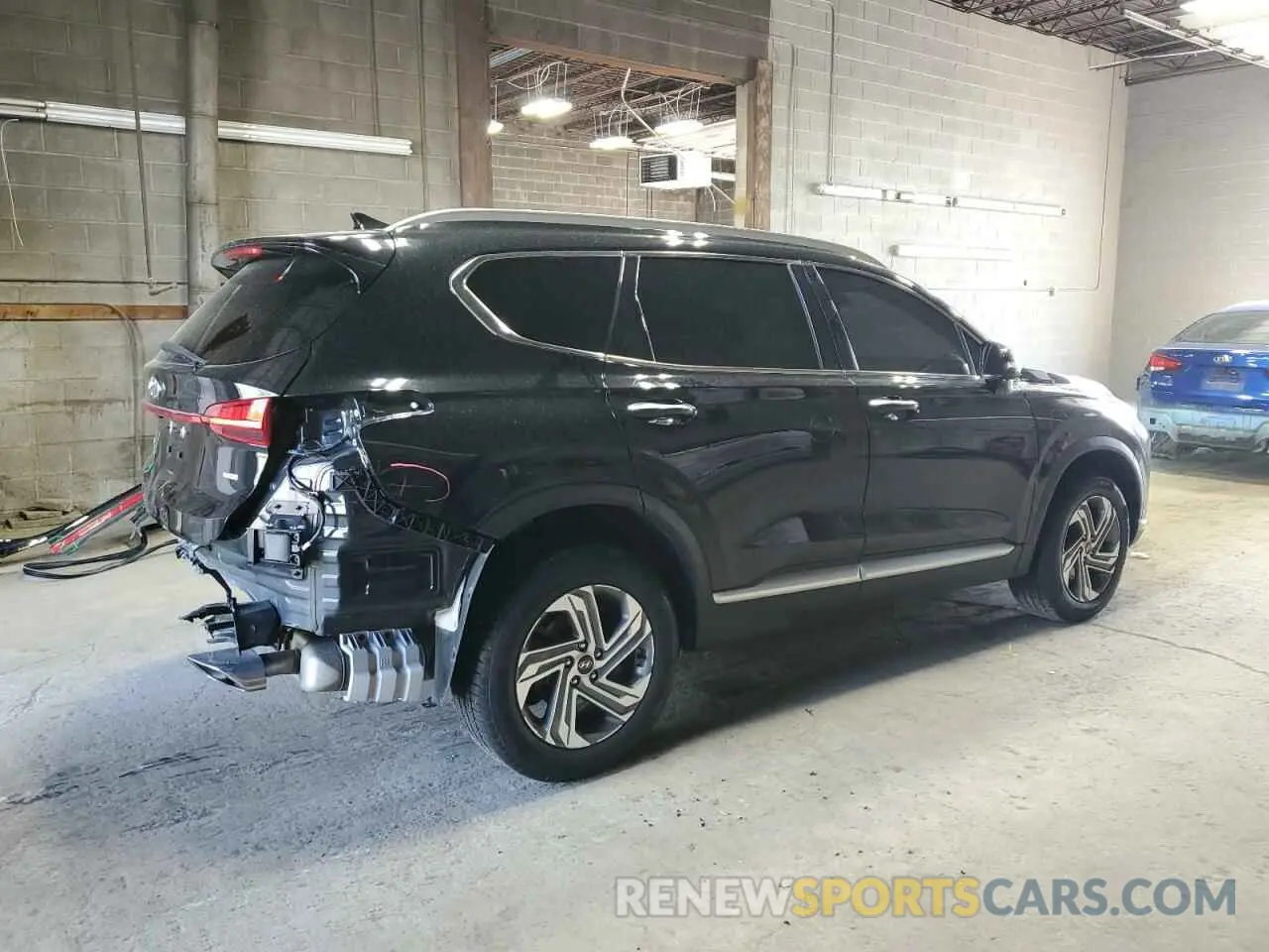 3 Photograph of a damaged car 5NMS3DAJ4MH311872 HYUNDAI SANTA FE 2021