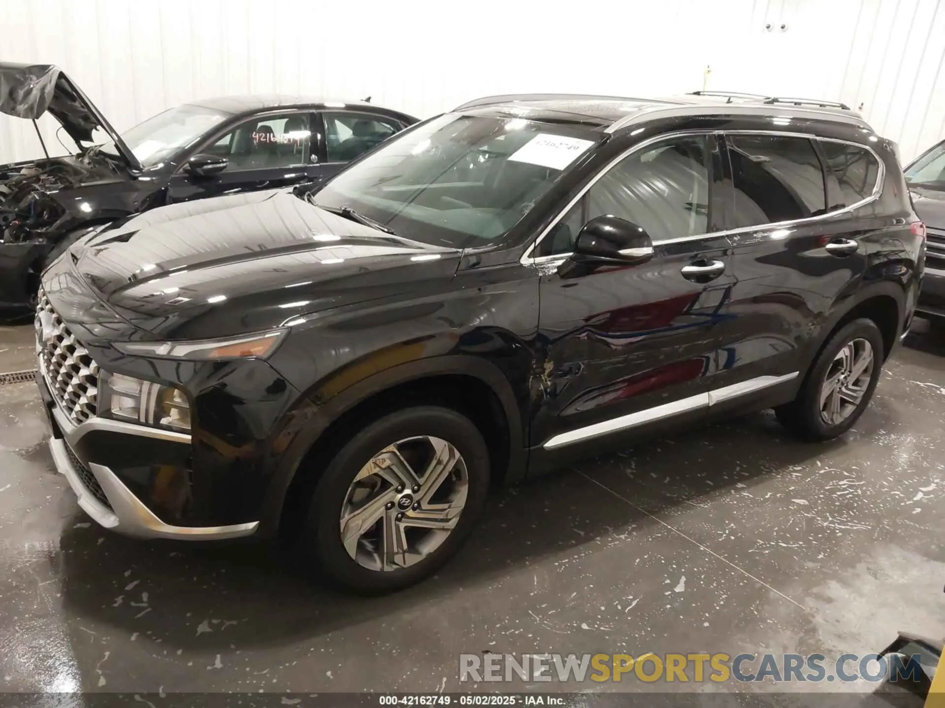2 Photograph of a damaged car 5NMS3DAJ4MH354222 HYUNDAI SANTA FE 2021