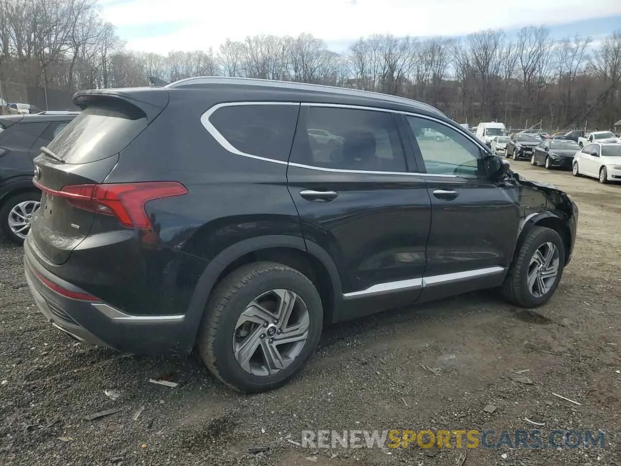 3 Photograph of a damaged car 5NMS3DAJ6MH312621 HYUNDAI SANTA FE 2021