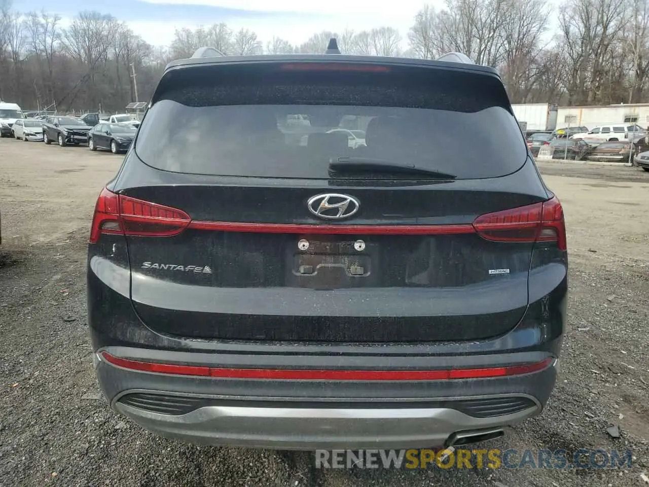 6 Photograph of a damaged car 5NMS3DAJ6MH312621 HYUNDAI SANTA FE 2021