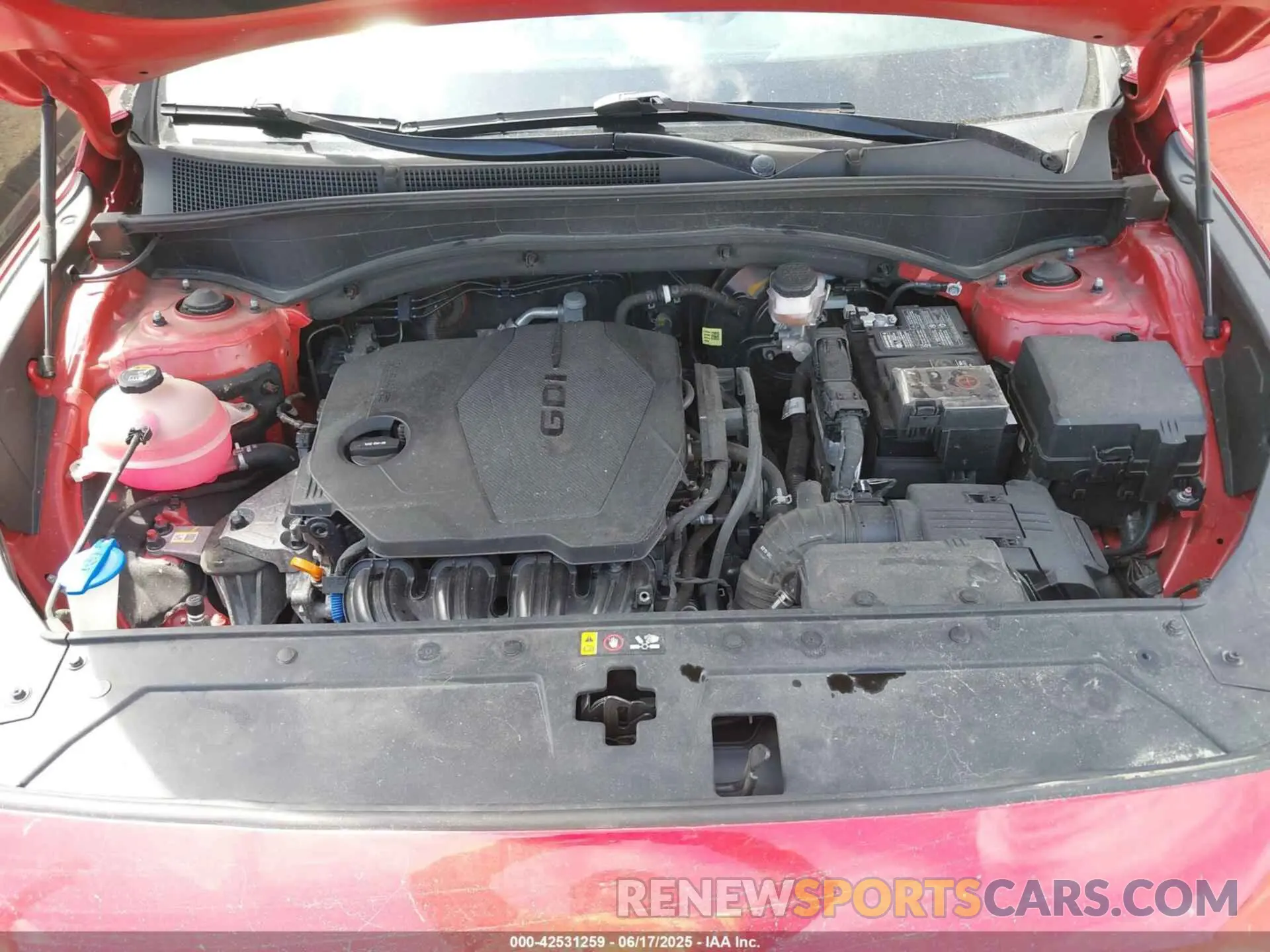 10 Photograph of a damaged car 5NMS3DAJ6MH372401 HYUNDAI SANTA FE 2021