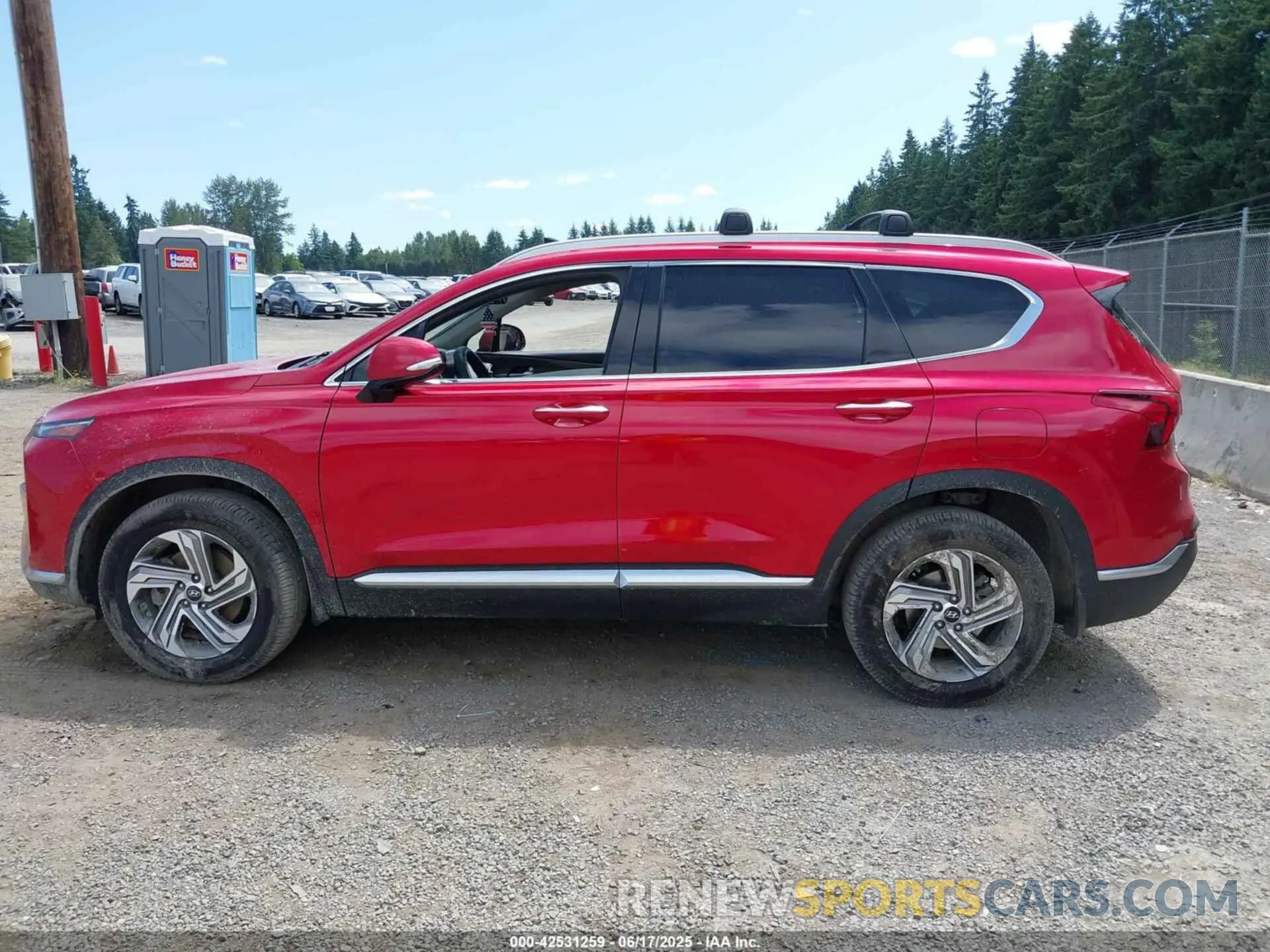 14 Photograph of a damaged car 5NMS3DAJ6MH372401 HYUNDAI SANTA FE 2021