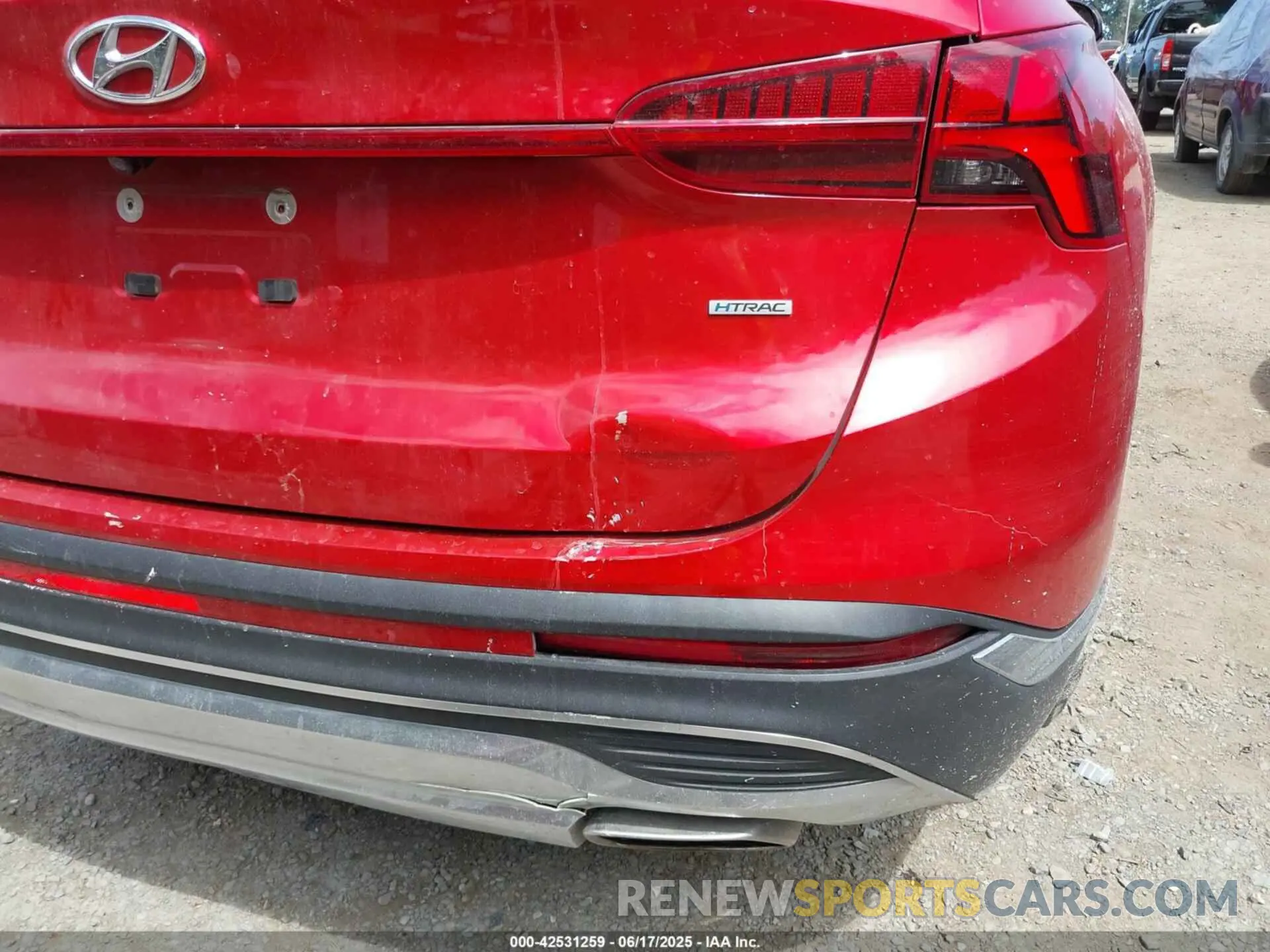 6 Photograph of a damaged car 5NMS3DAJ6MH372401 HYUNDAI SANTA FE 2021