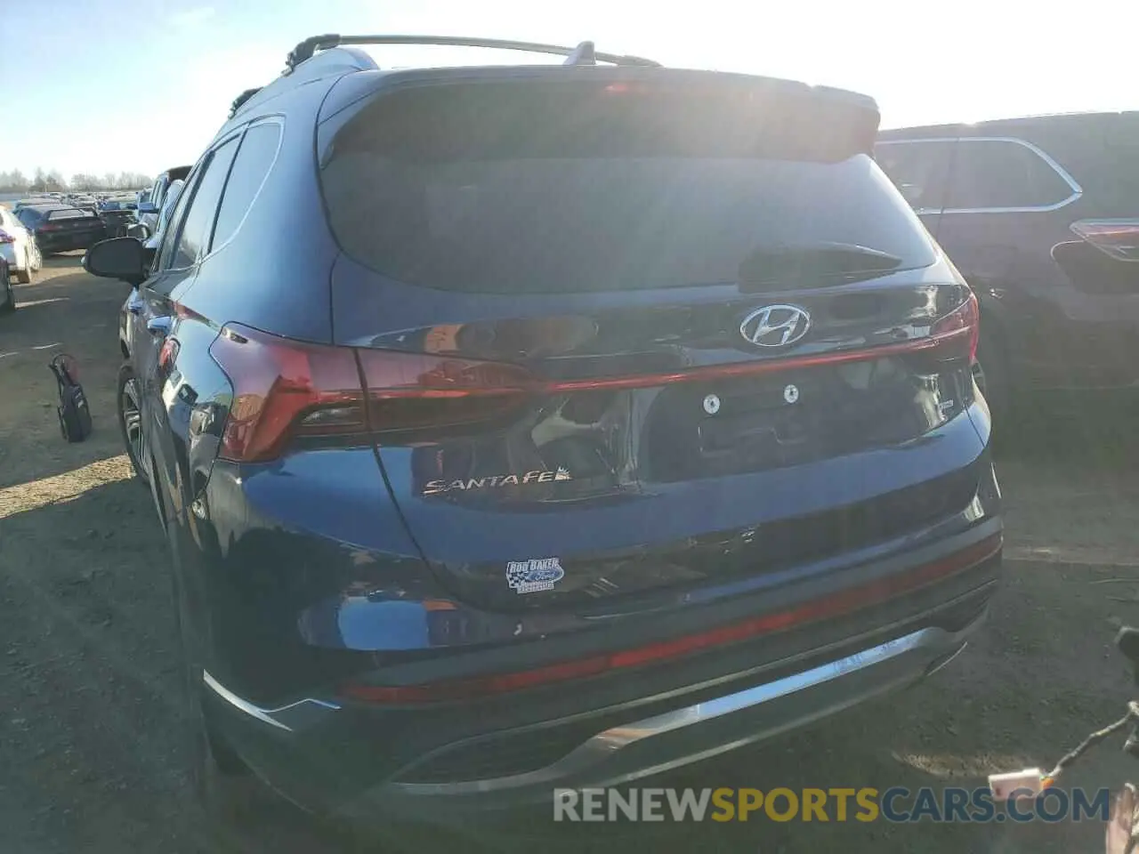 6 Photograph of a damaged car 5NMS3DAJ9MH369640 HYUNDAI SANTA FE 2021