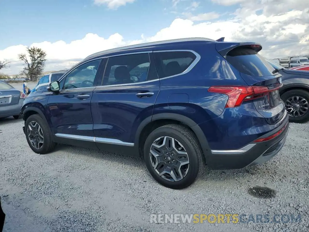 2 Photograph of a damaged car 5NMS44AL0MH315111 HYUNDAI SANTA FE 2021