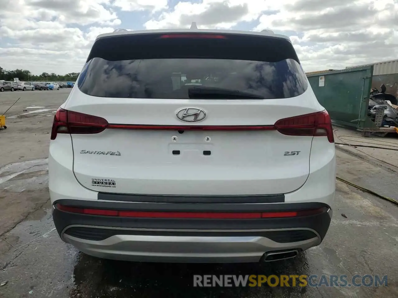 6 Photograph of a damaged car 5NMS44AL1MH318793 HYUNDAI SANTA FE 2021