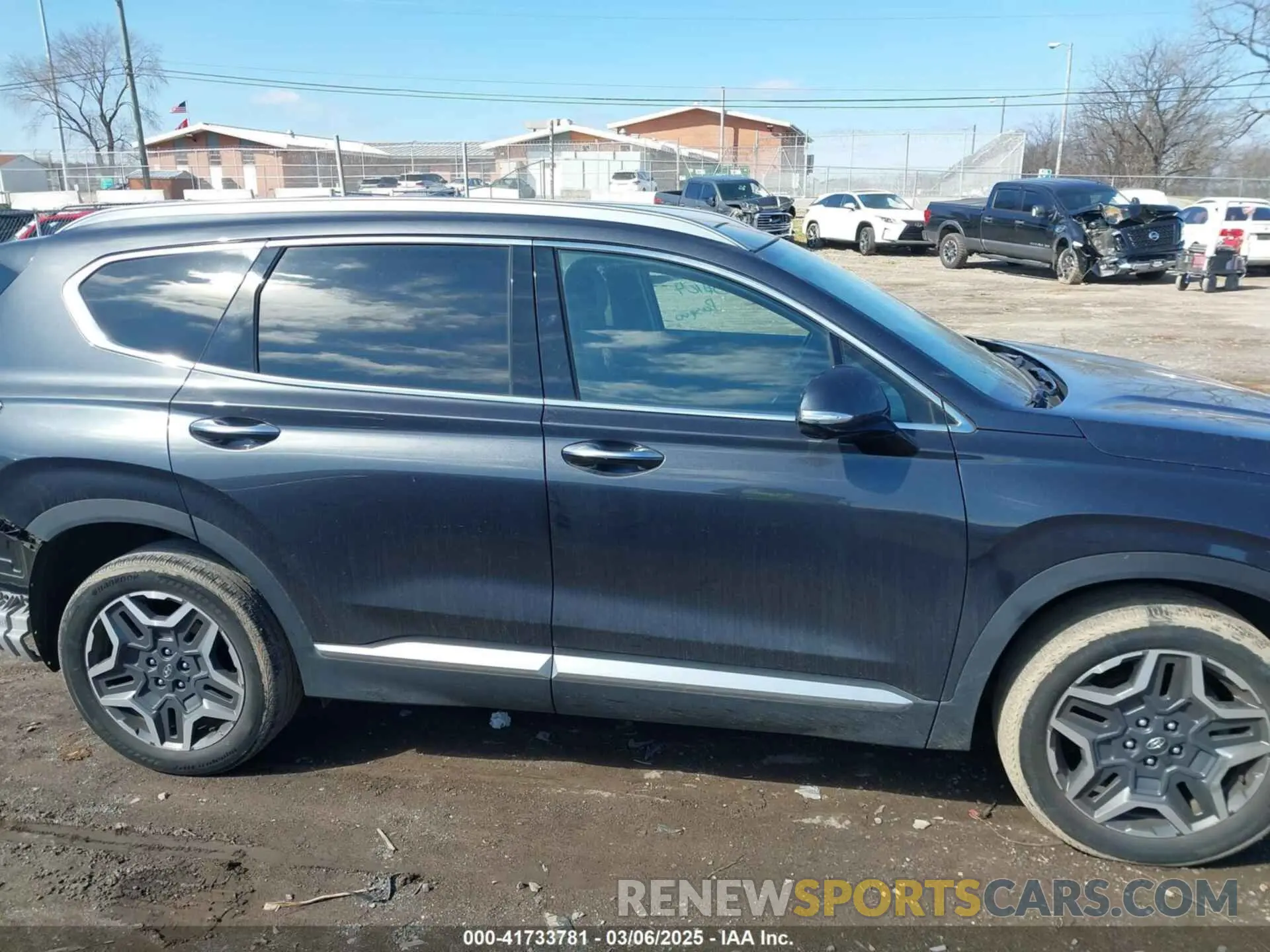 14 Photograph of a damaged car 5NMS44AL1MH344651 HYUNDAI SANTA FE 2021