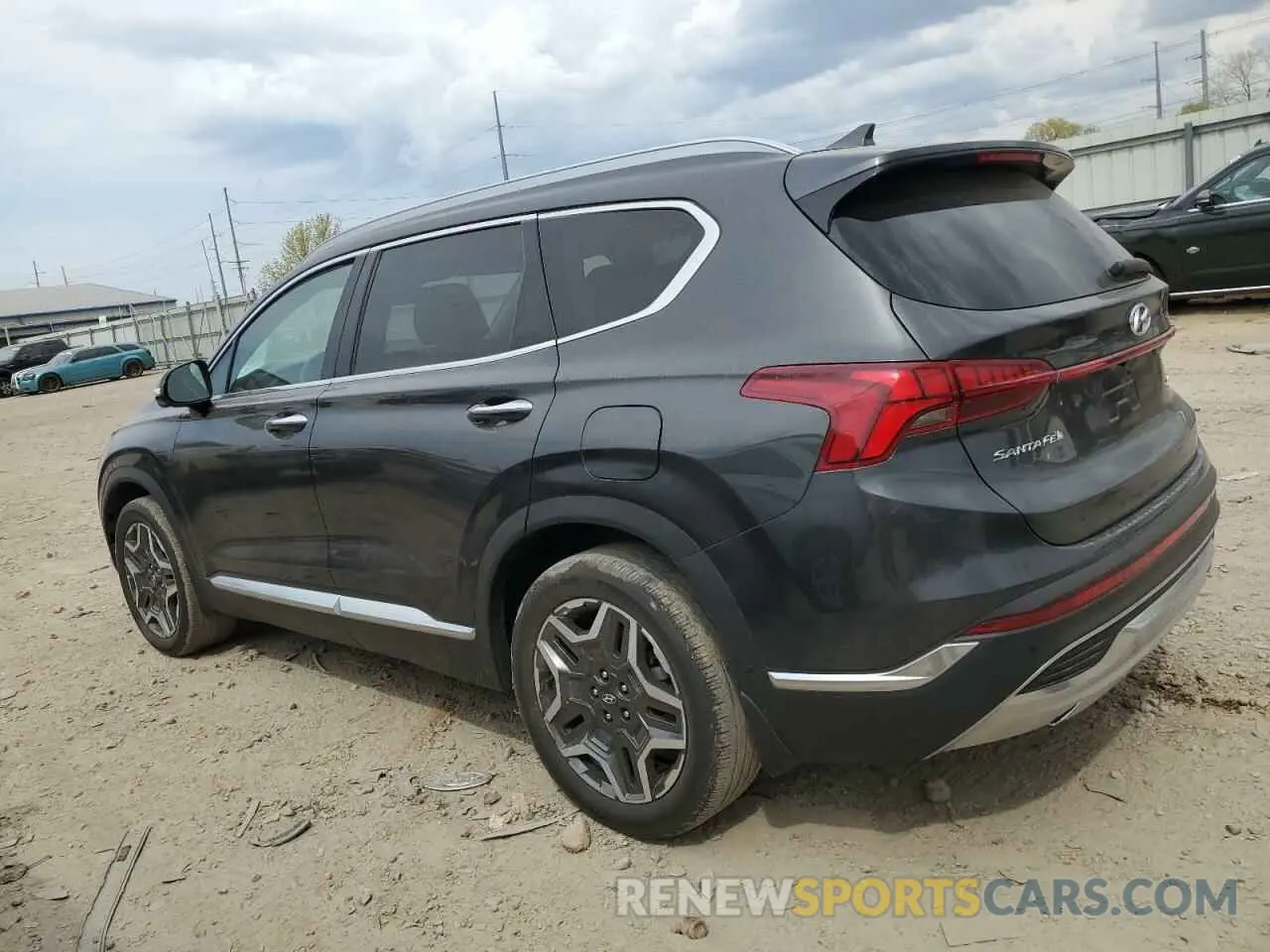 2 Photograph of a damaged car 5NMS44AL2MH335926 HYUNDAI SANTA FE 2021