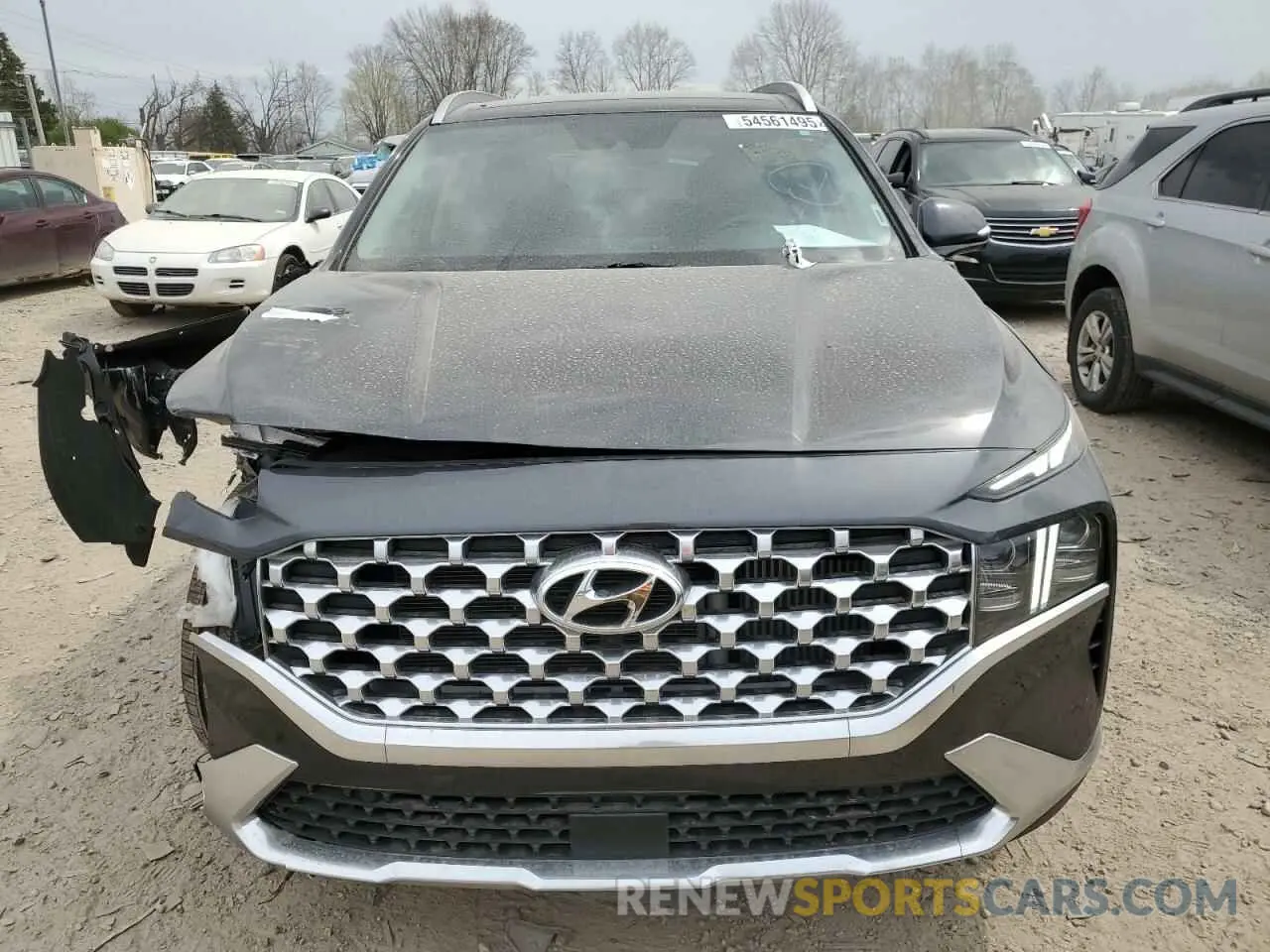 5 Photograph of a damaged car 5NMS44AL2MH335926 HYUNDAI SANTA FE 2021