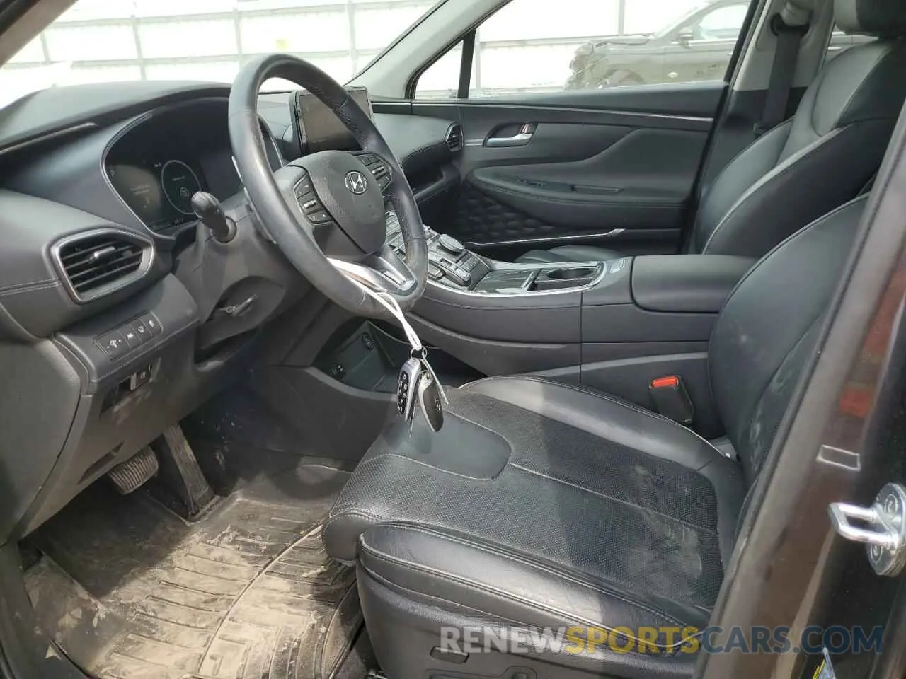 7 Photograph of a damaged car 5NMS44AL2MH335926 HYUNDAI SANTA FE 2021