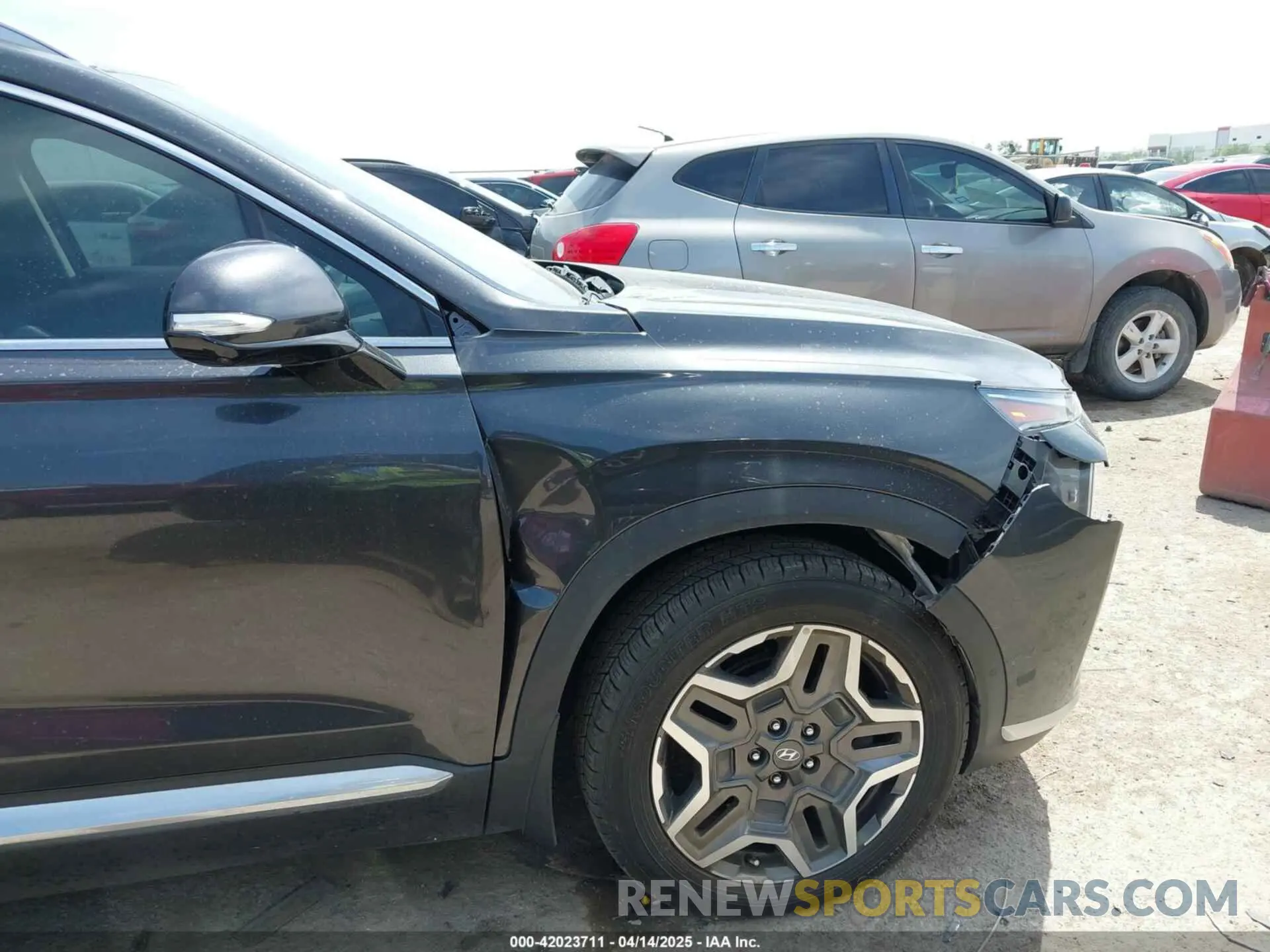 6 Photograph of a damaged car 5NMS44AL4MH328217 HYUNDAI SANTA FE 2021
