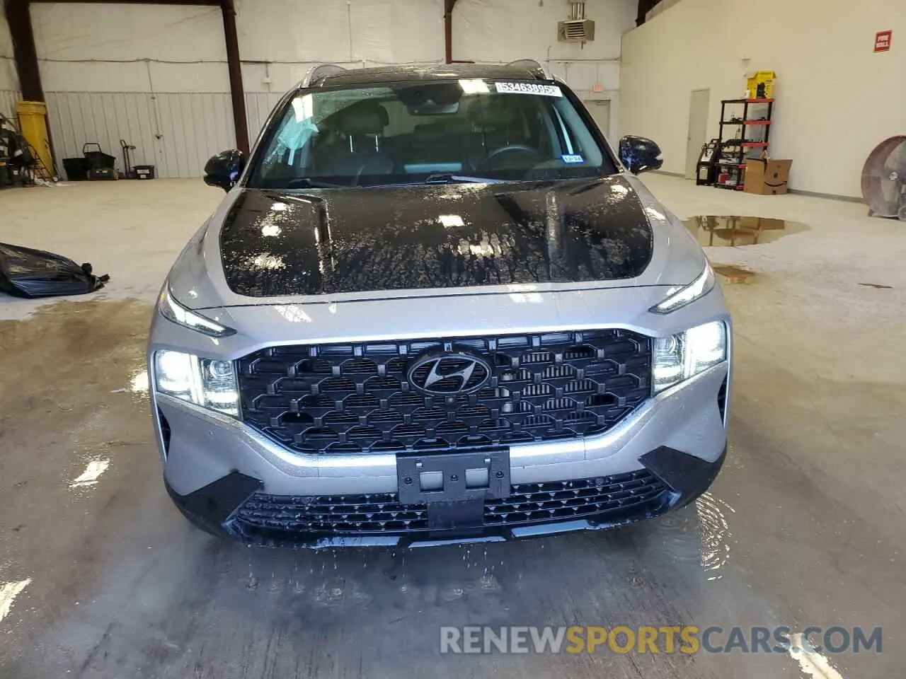5 Photograph of a damaged car 5NMS44AL6MH334925 HYUNDAI SANTA FE 2021