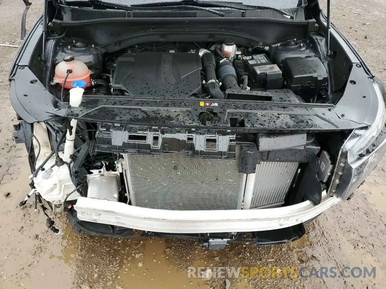 13 Photograph of a damaged car 5NMS44AL6MH335928 HYUNDAI SANTA FE 2021