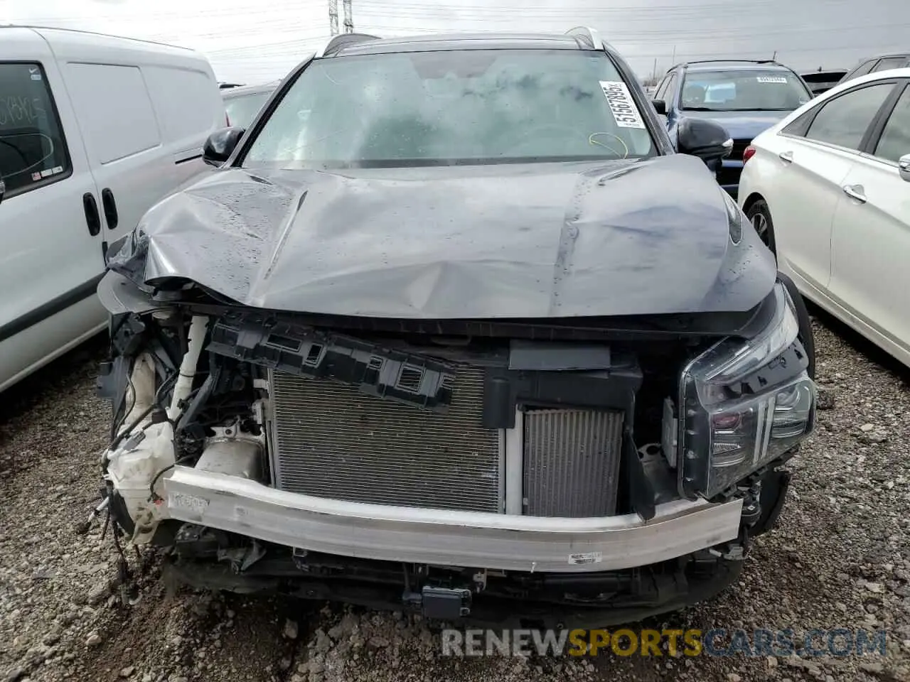 5 Photograph of a damaged car 5NMS44AL6MH335928 HYUNDAI SANTA FE 2021