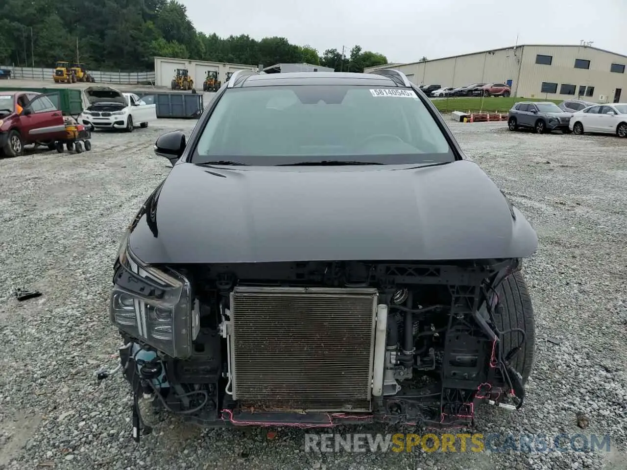5 Photograph of a damaged car 5NMS44AL6MH347299 HYUNDAI SANTA FE 2021